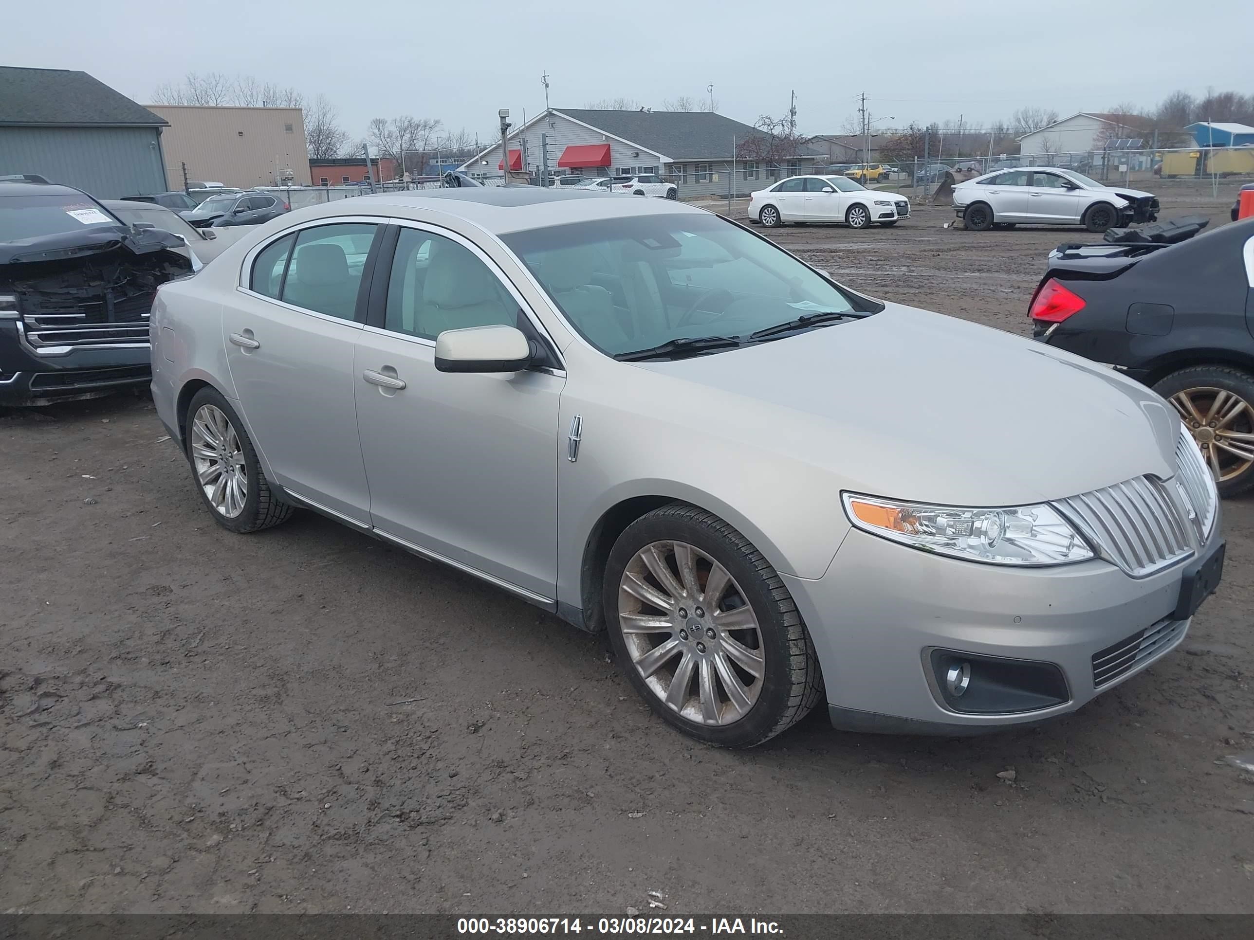 LINCOLN MKS 2009 1lnhm94r39g618983