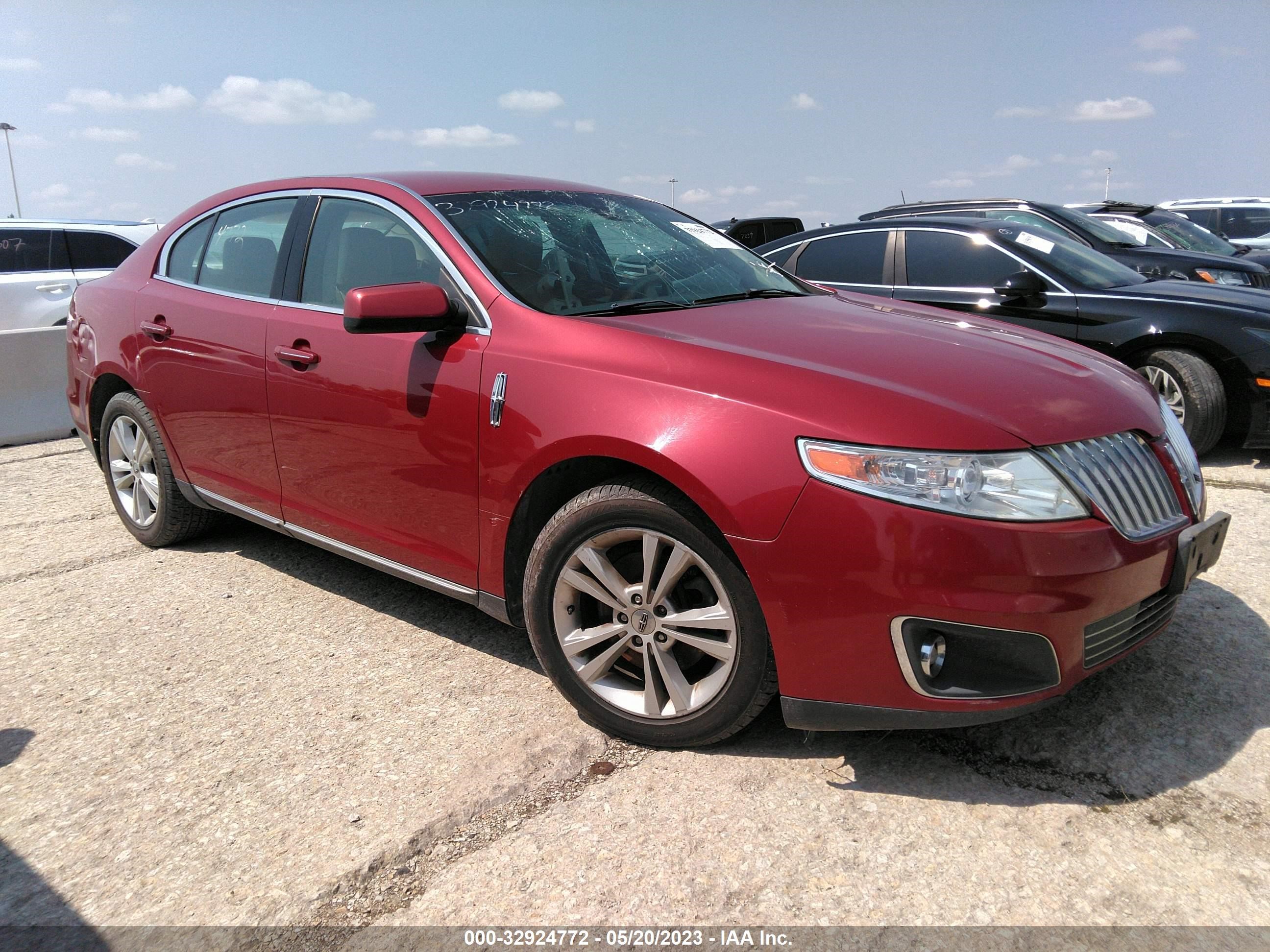 LINCOLN MKS 2009 1lnhm94r39g625643