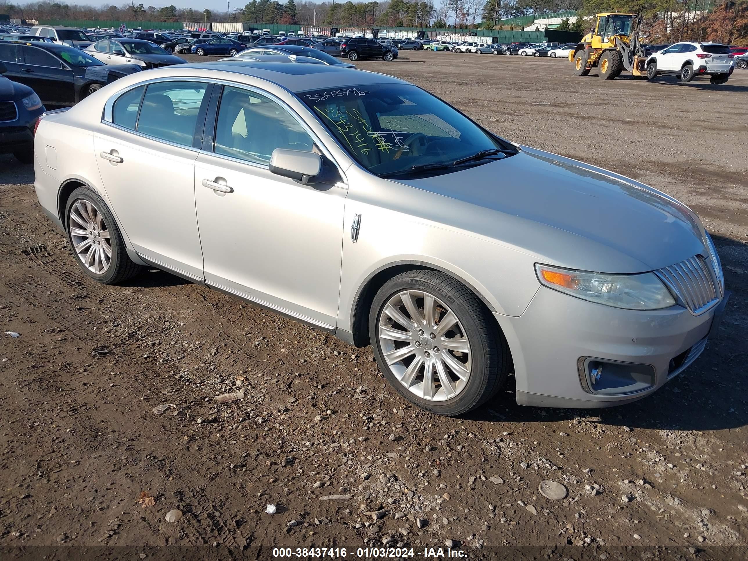 LINCOLN MKS 2009 1lnhm94r49g619575