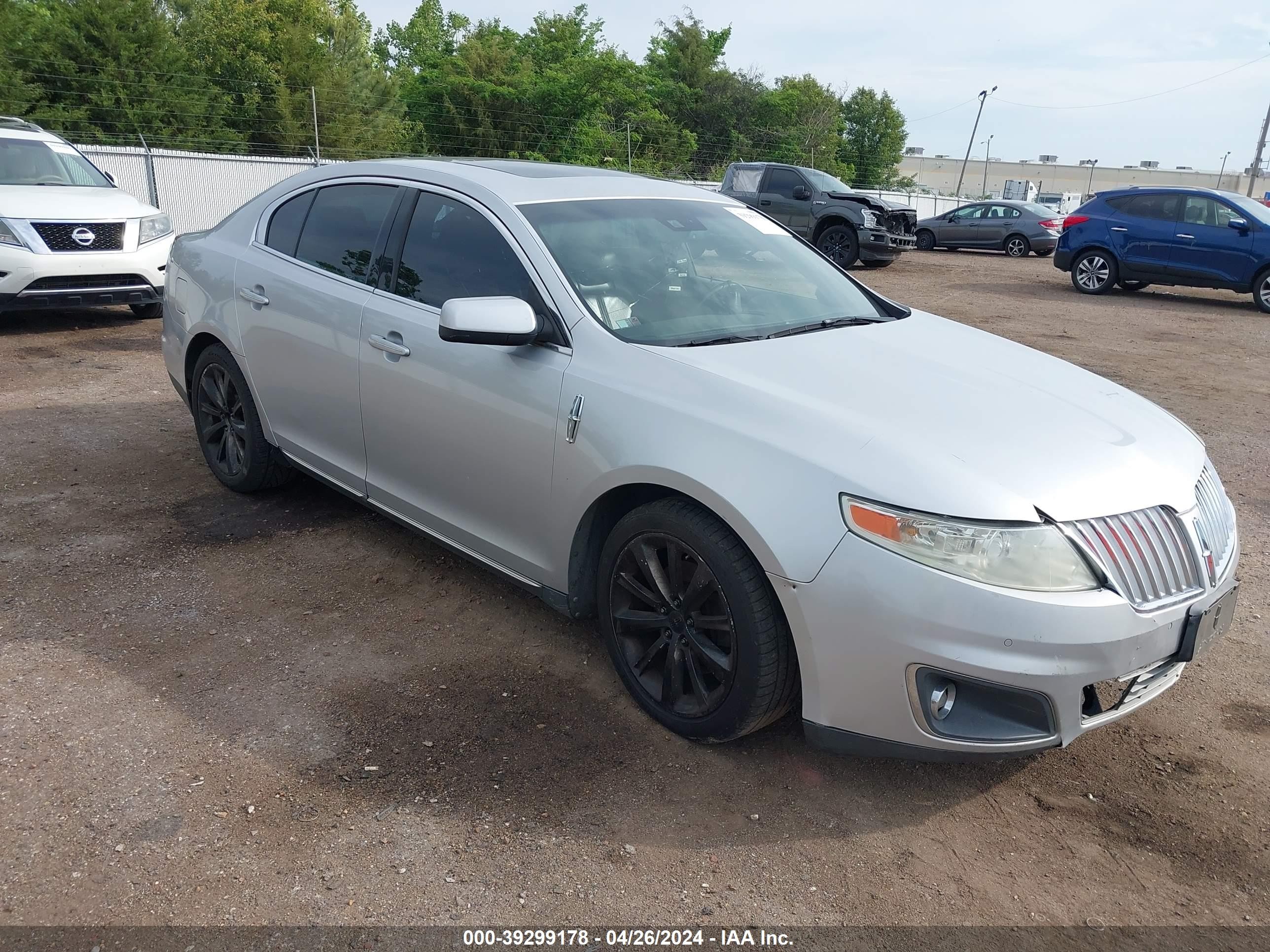 LINCOLN MKS 2009 1lnhm94r79g609347