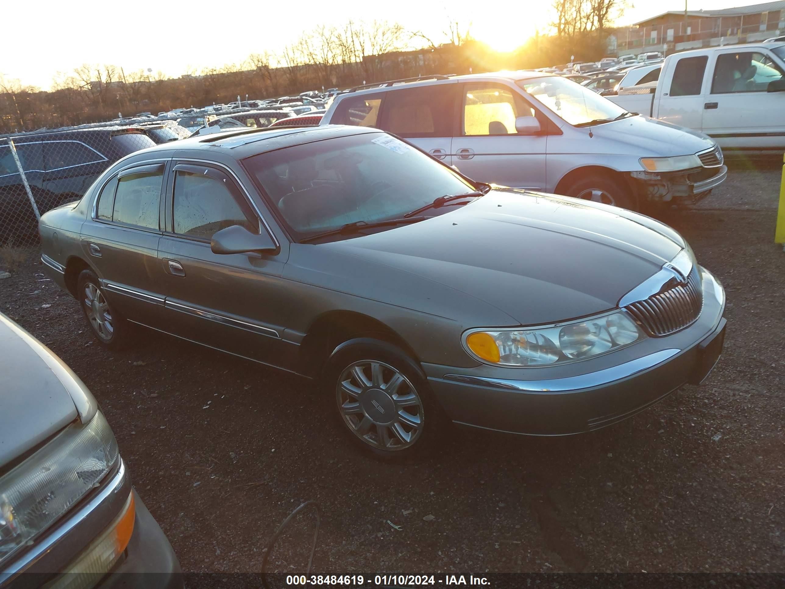 LINCOLN CONTINENTAL 2000 1lnhm97v1yy889235