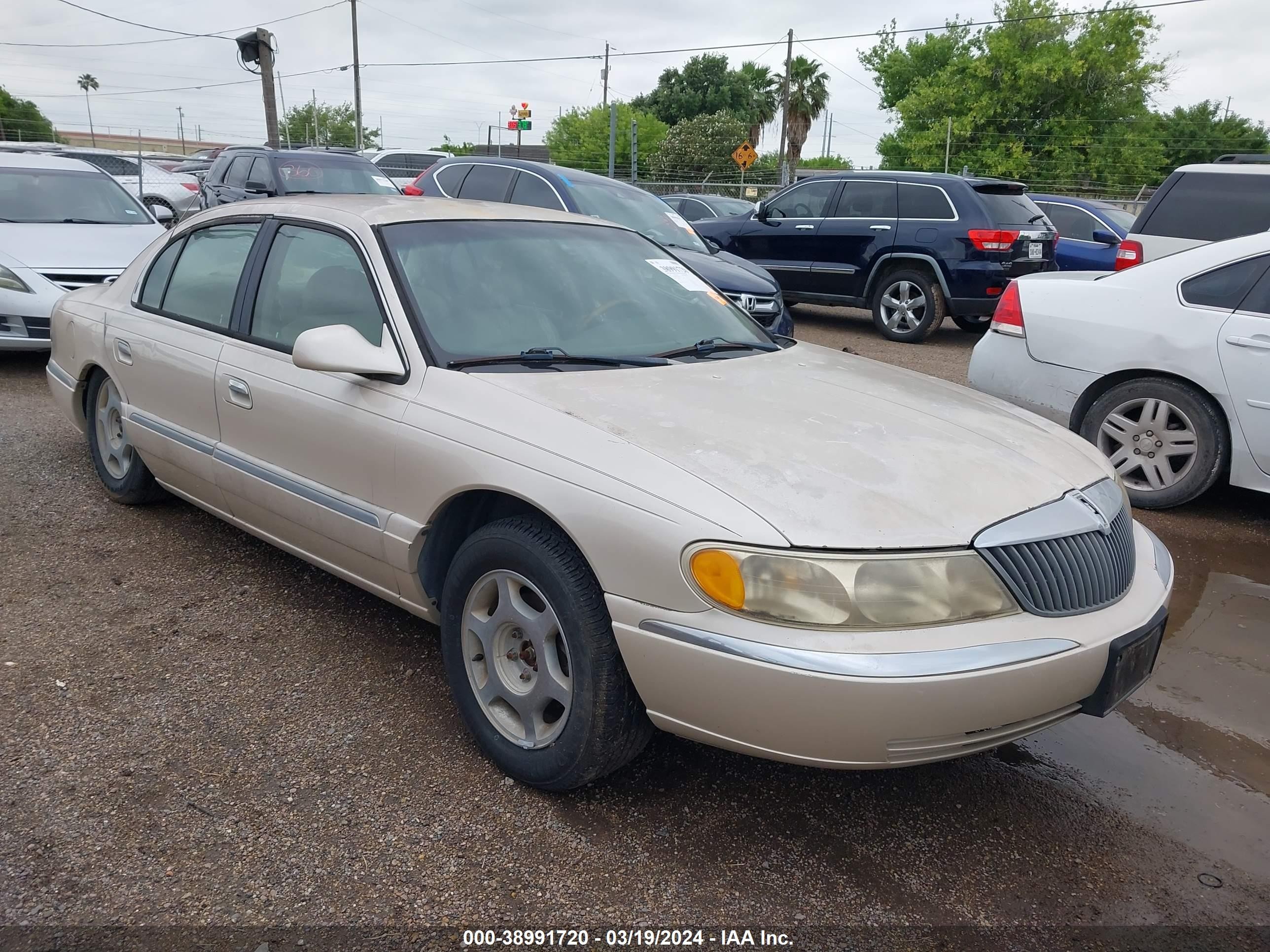 LINCOLN CONTINENTAL 2000 1lnhm97v2yy916801