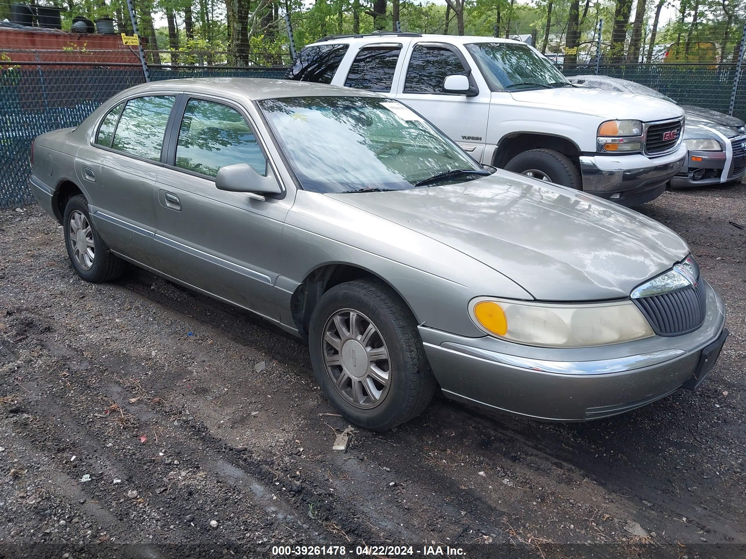 LINCOLN CONTINENTAL 2000 1lnhm97v3yy853708