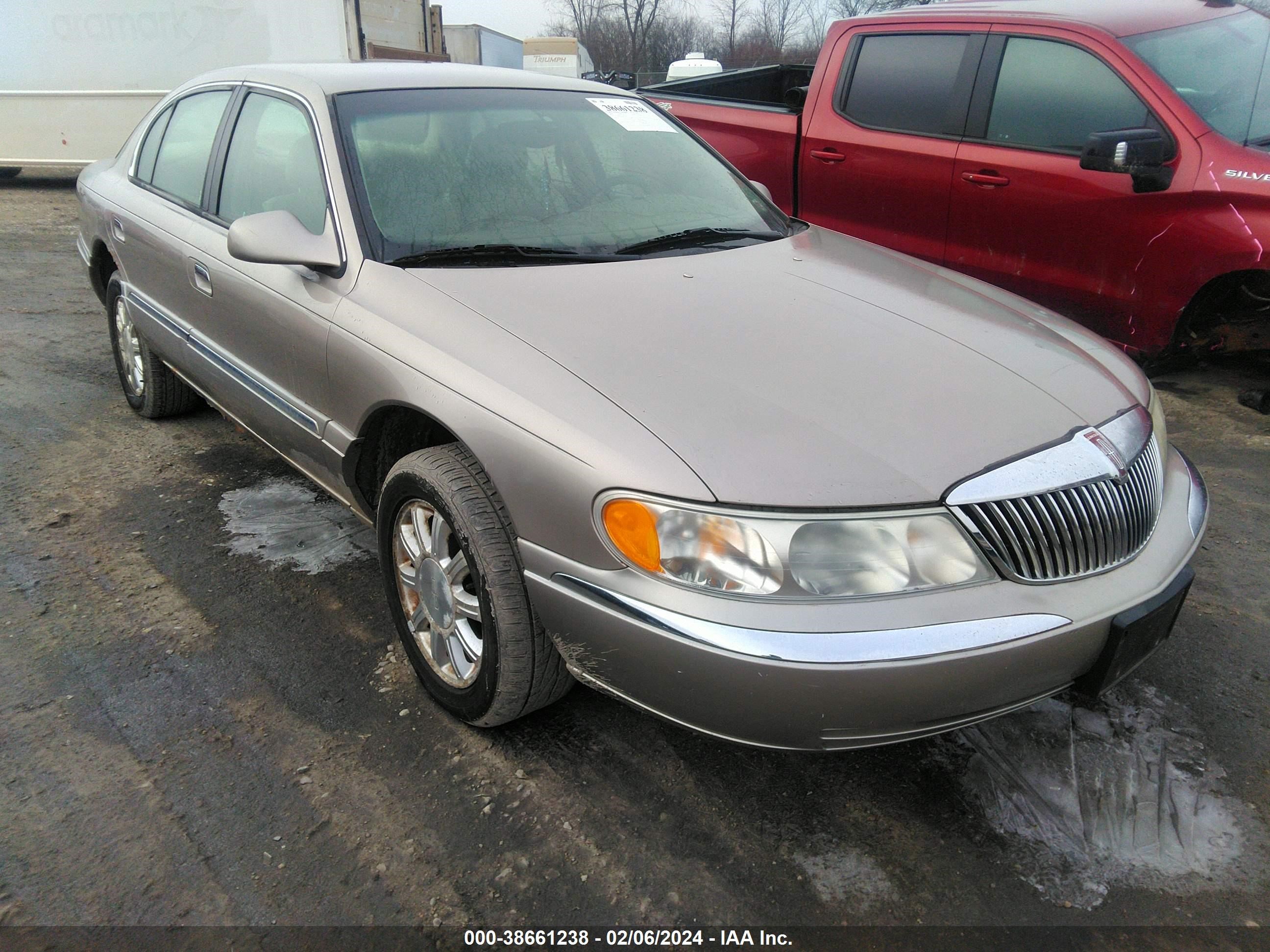 LINCOLN CONTINENTAL 2000 1lnhm97v3yy885624