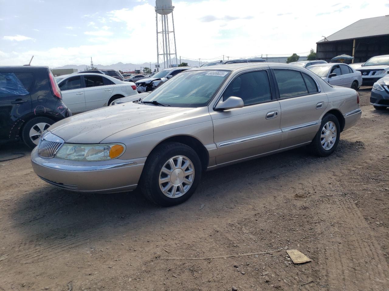 LINCOLN CONTINENTAL 2002 1lnhm97v72y678581