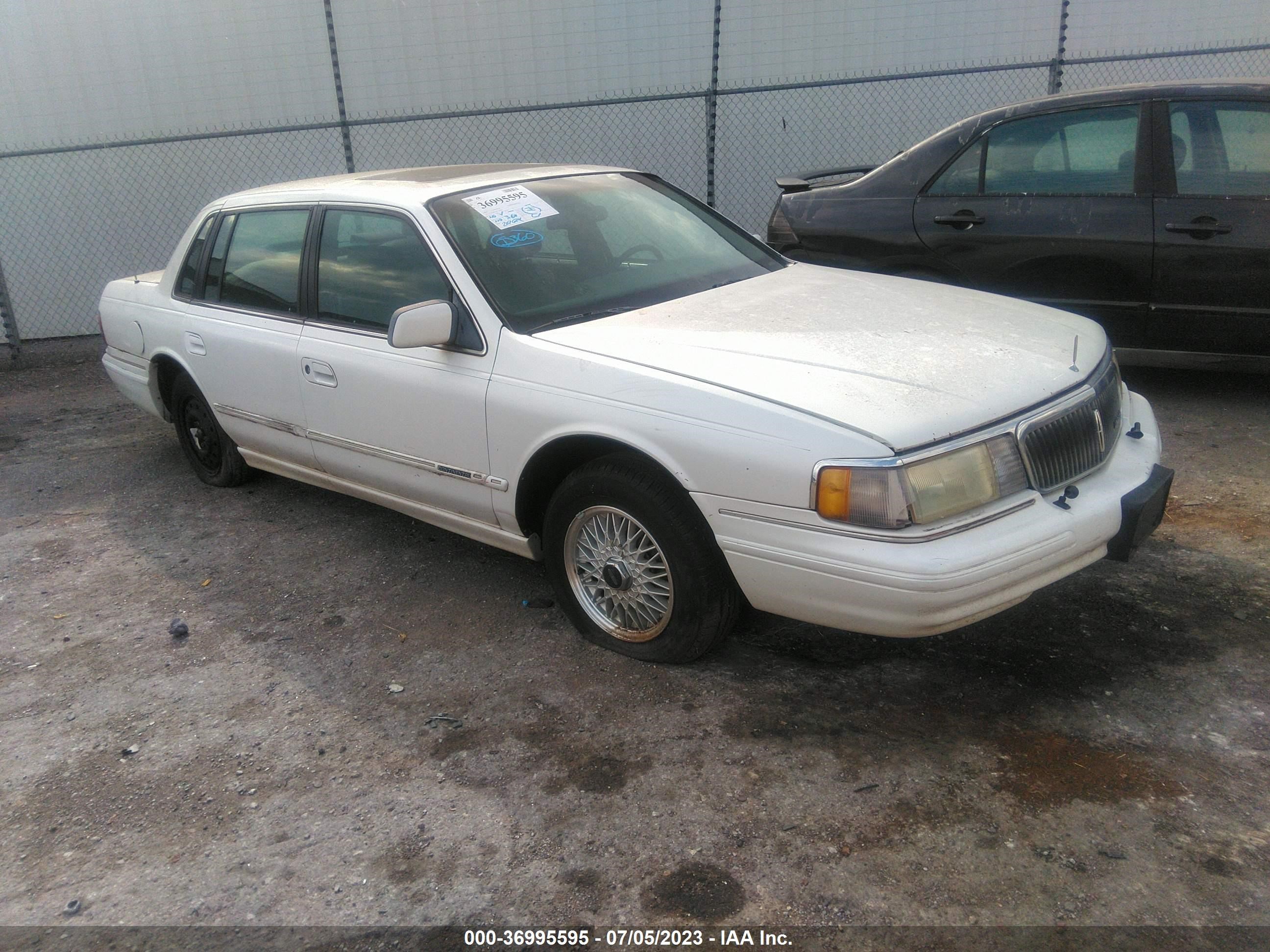 LINCOLN CONTINENTAL 1994 1lnlm9840ry768844