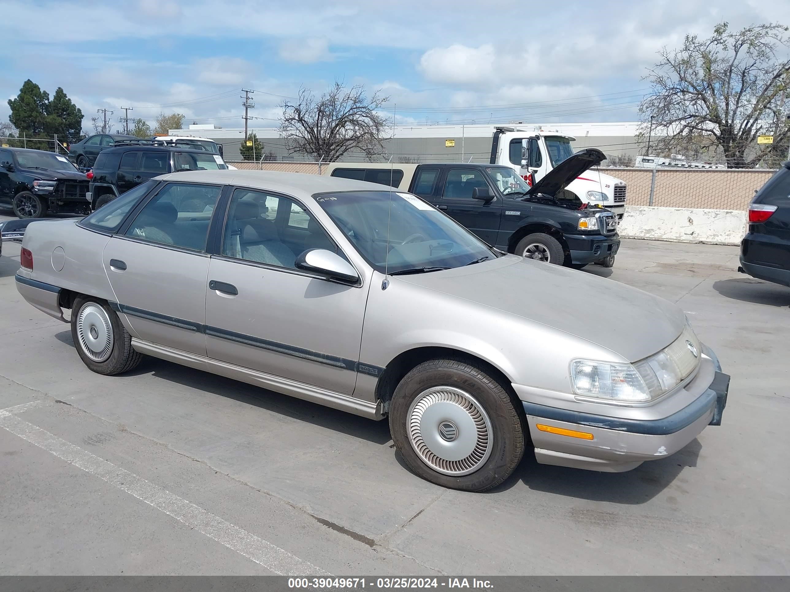 MERCURY SABLE 1989 1mebm50u2ka657360