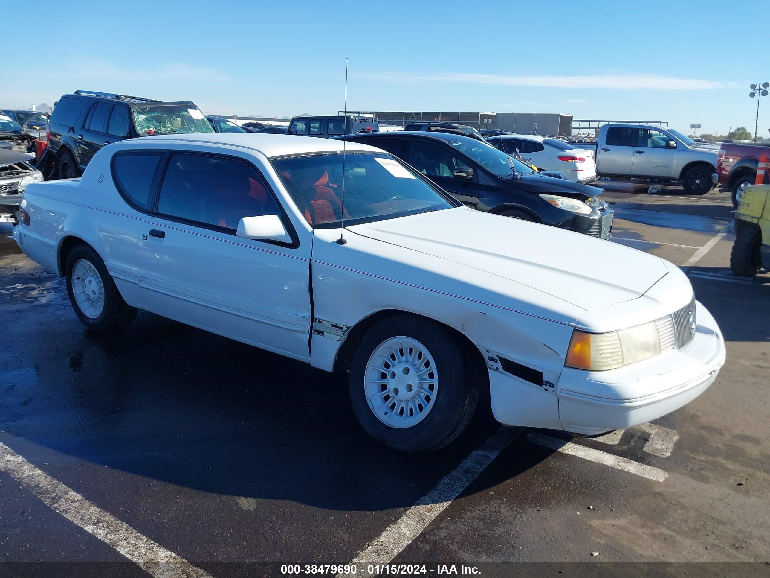 MERCURY COUGAR 1988 1mebm62f0jh720286