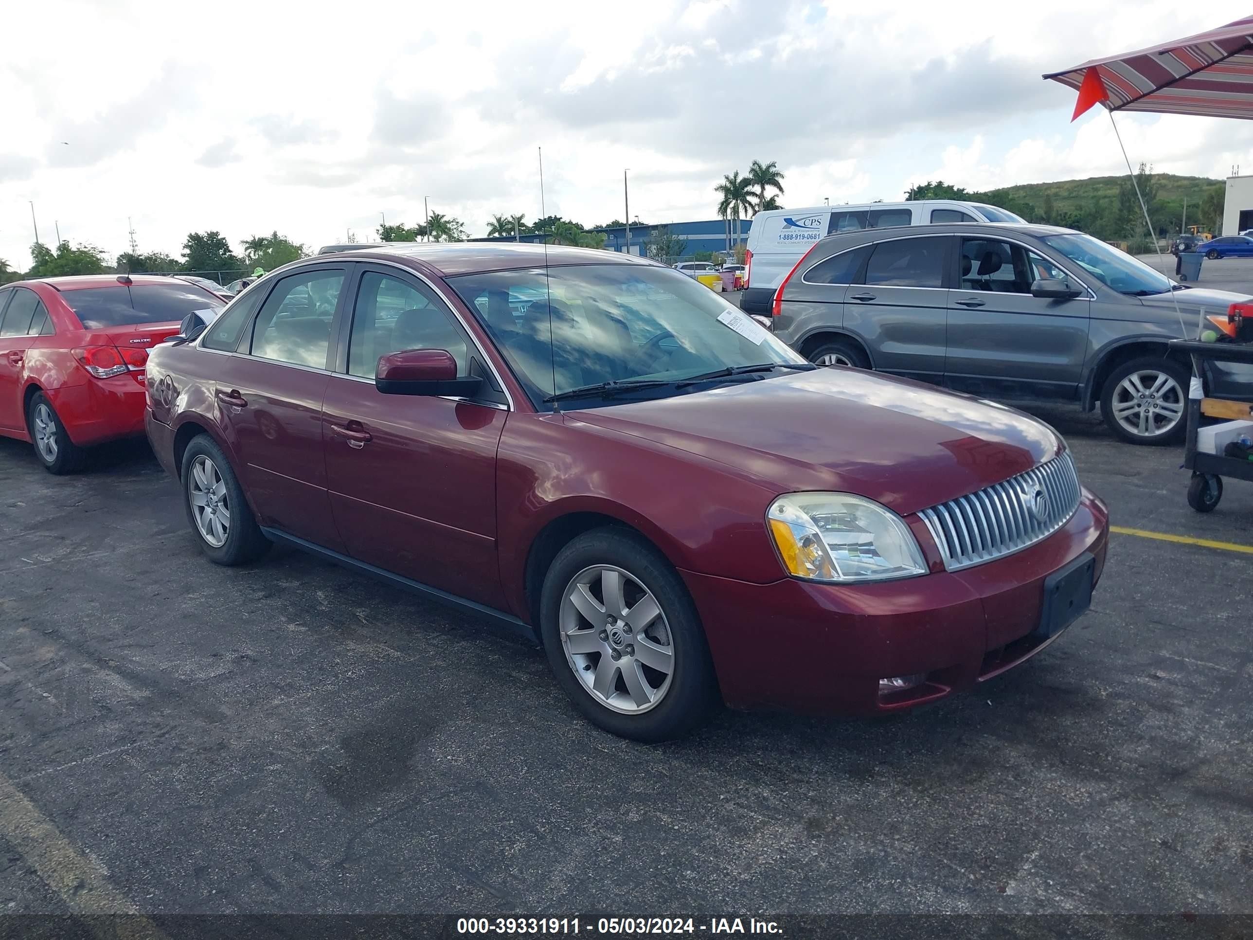 MERCURY MONTEGO 2005 1mefm40135g616108