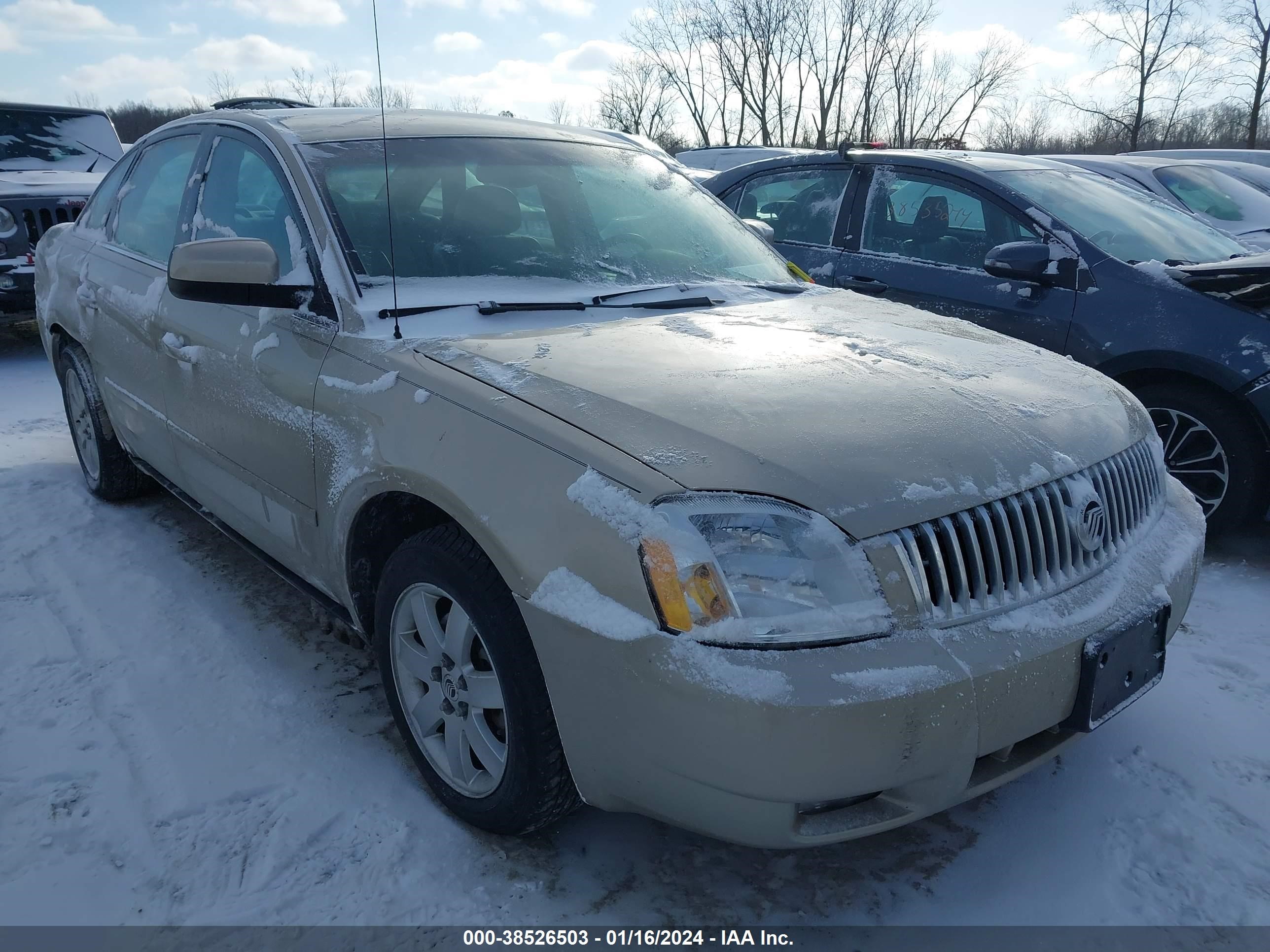 MERCURY MONTEGO 2005 1mefm40165g612909