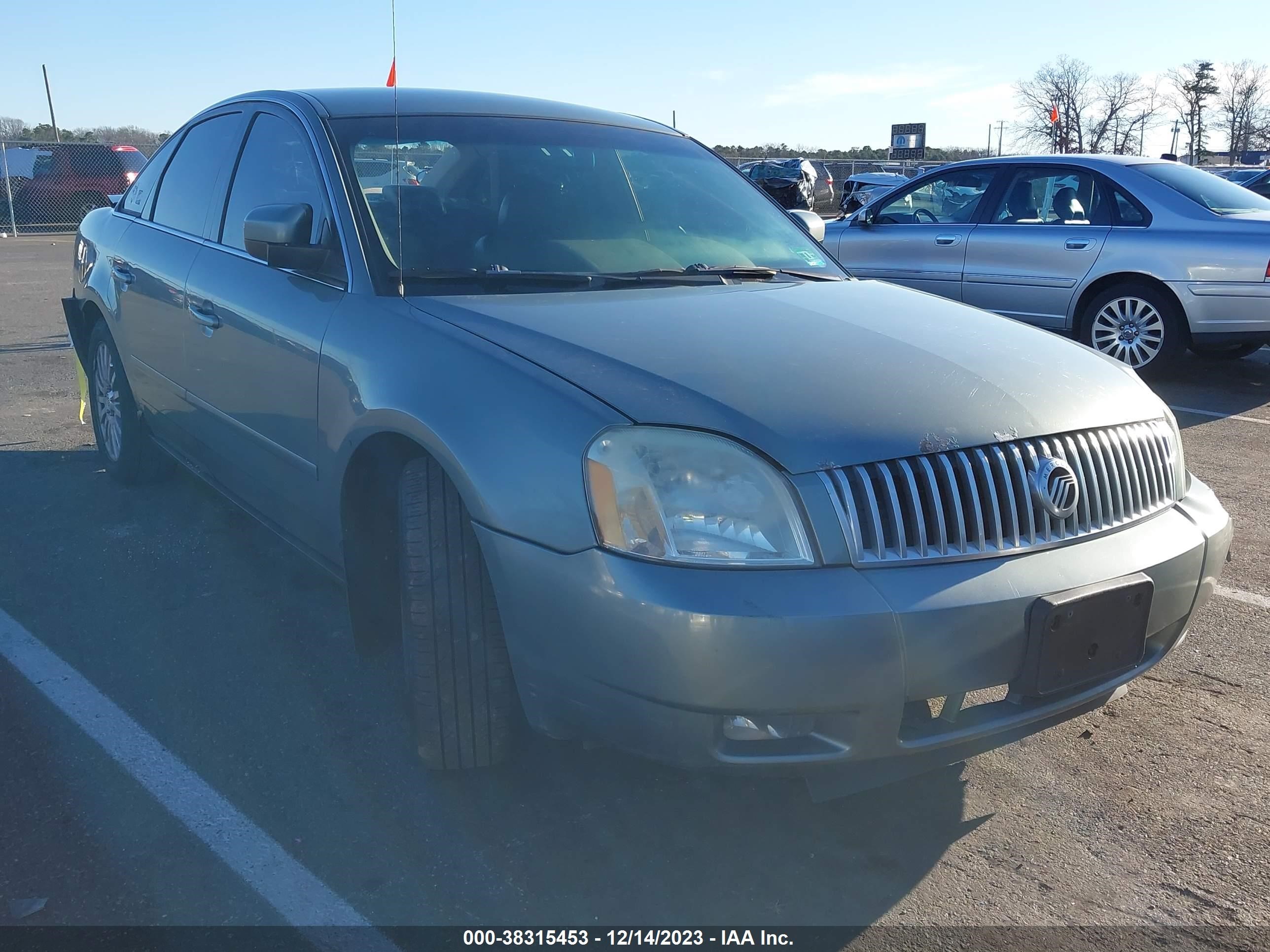 MERCURY MONTEGO 2006 1mefm42136g600117