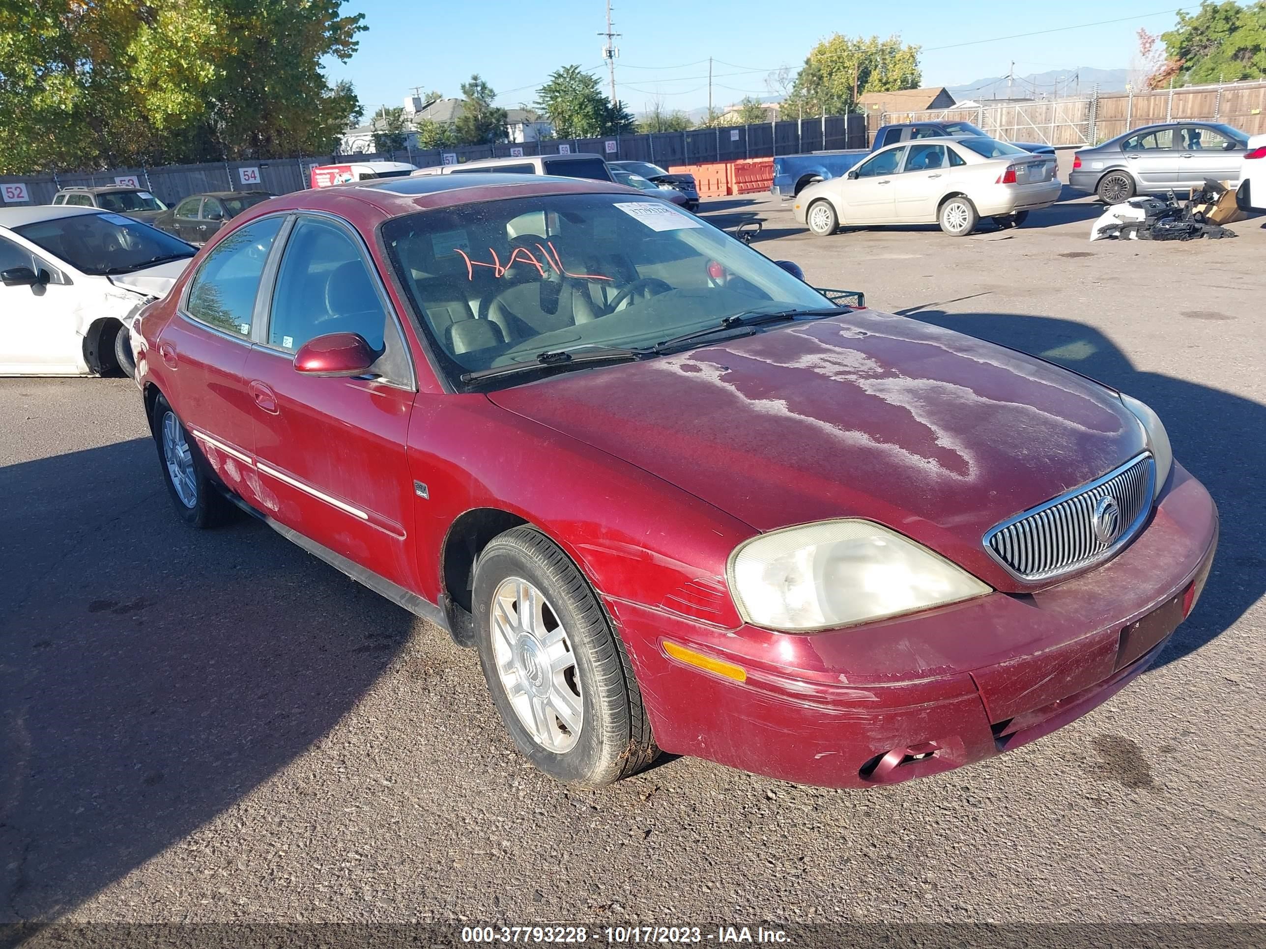 MERCURY SABLE 2005 1mefm55s15a623570