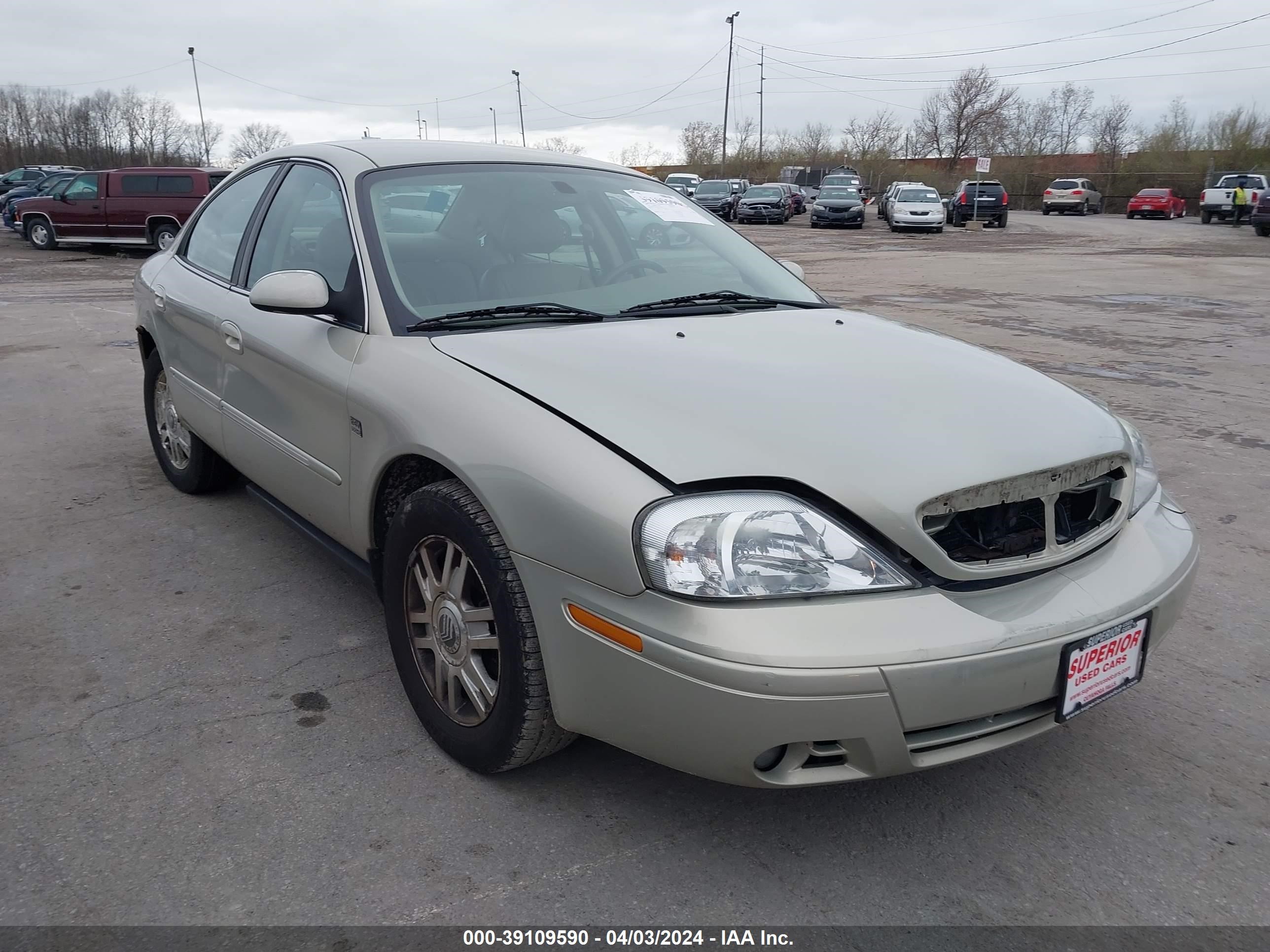 MERCURY SABLE 2004 1mefm55s54a625188