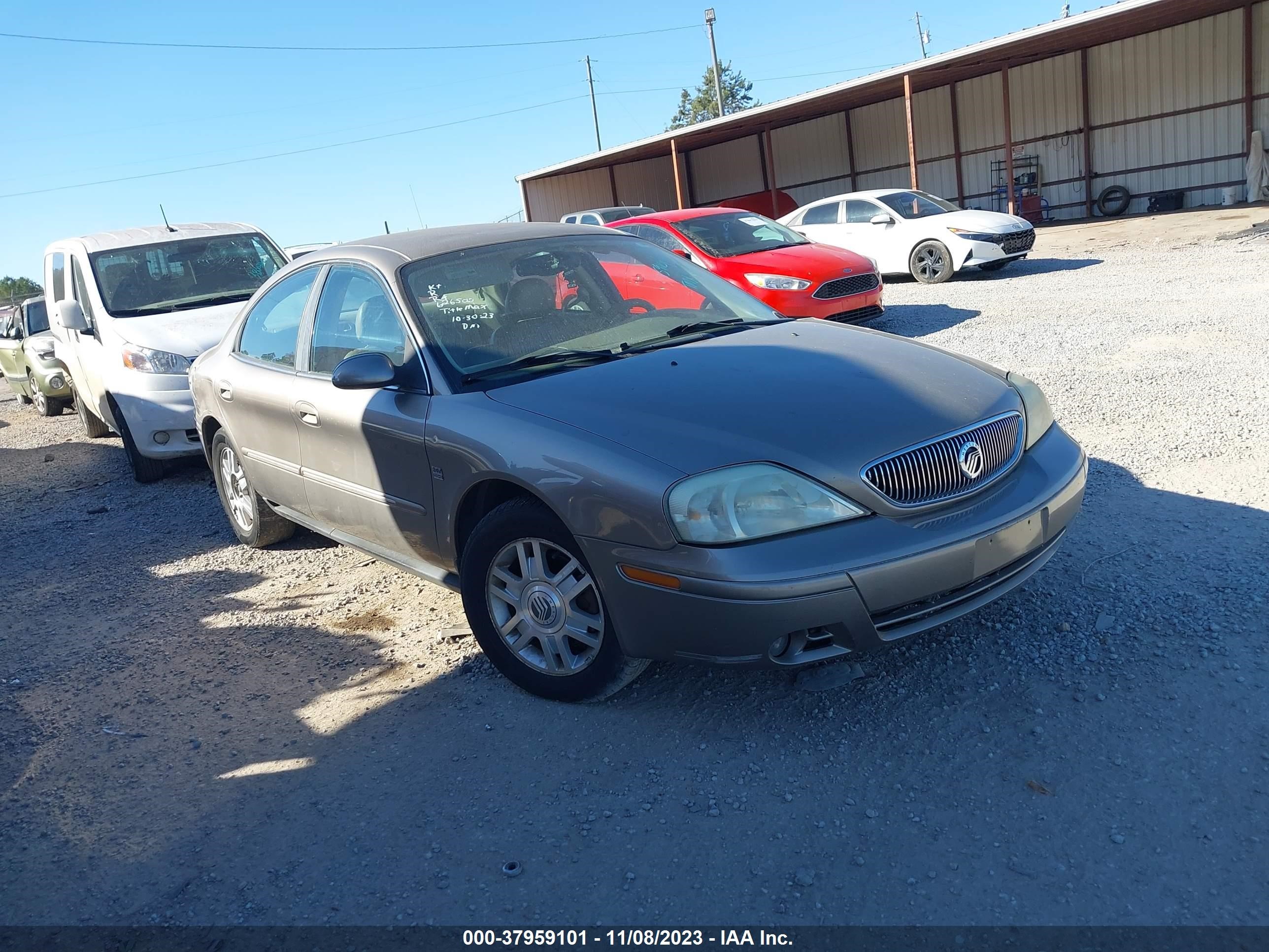 MERCURY SABLE 2005 1mefm55sx5a626502