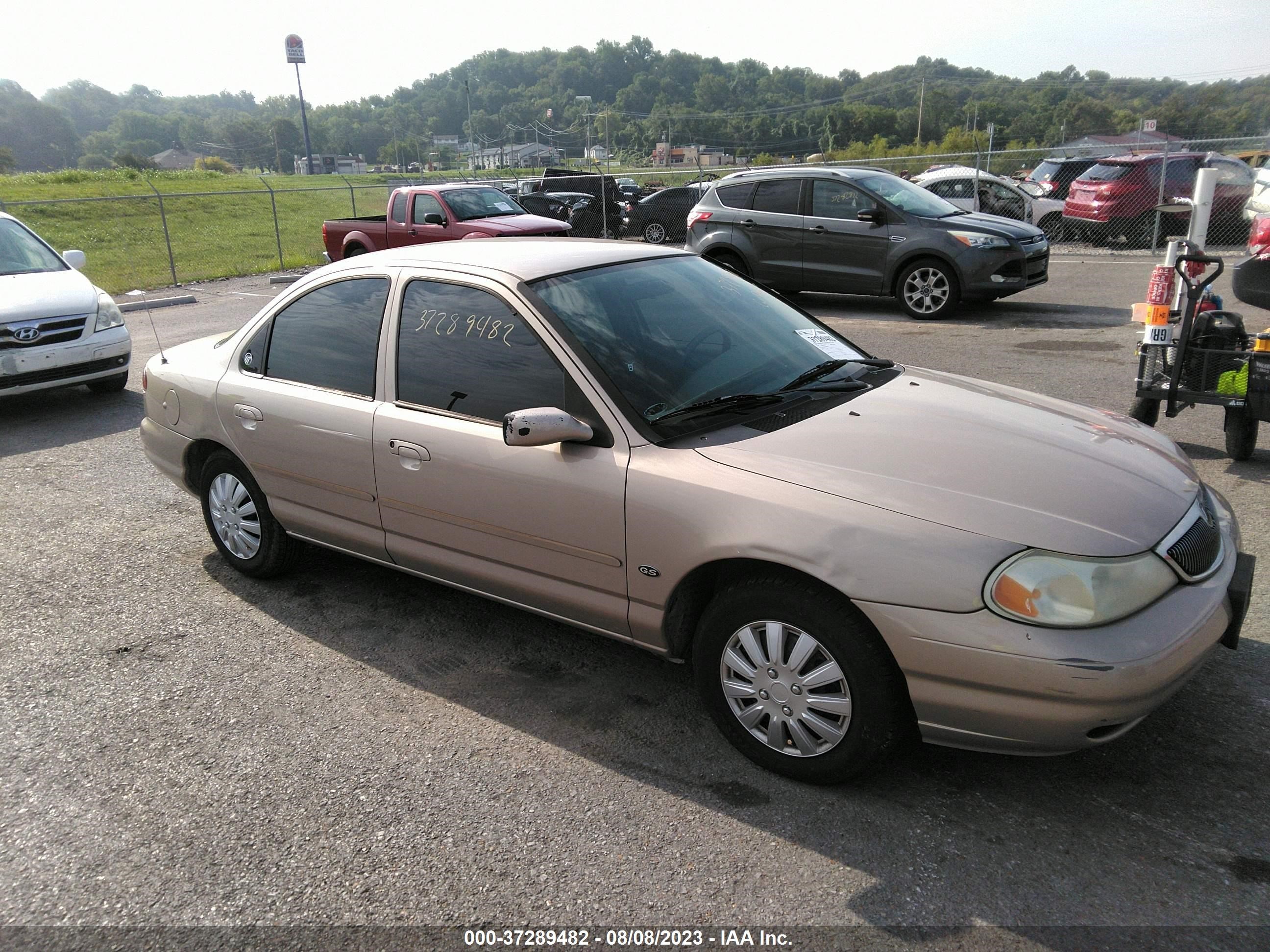 MERCURY MYSTIQUE 1999 1mefm6539xk610786