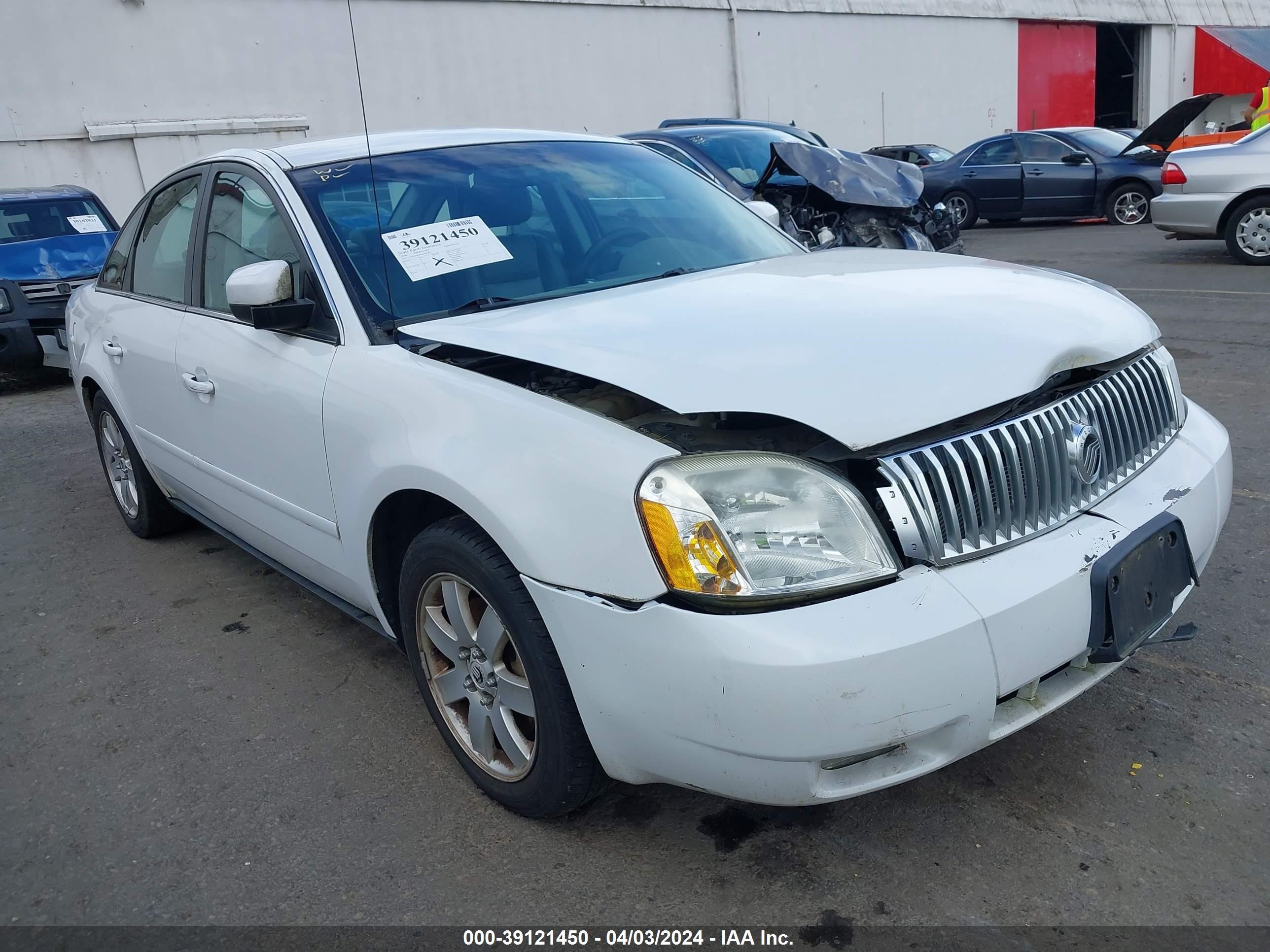 MERCURY MONTEGO 2006 1mehm40196g606581