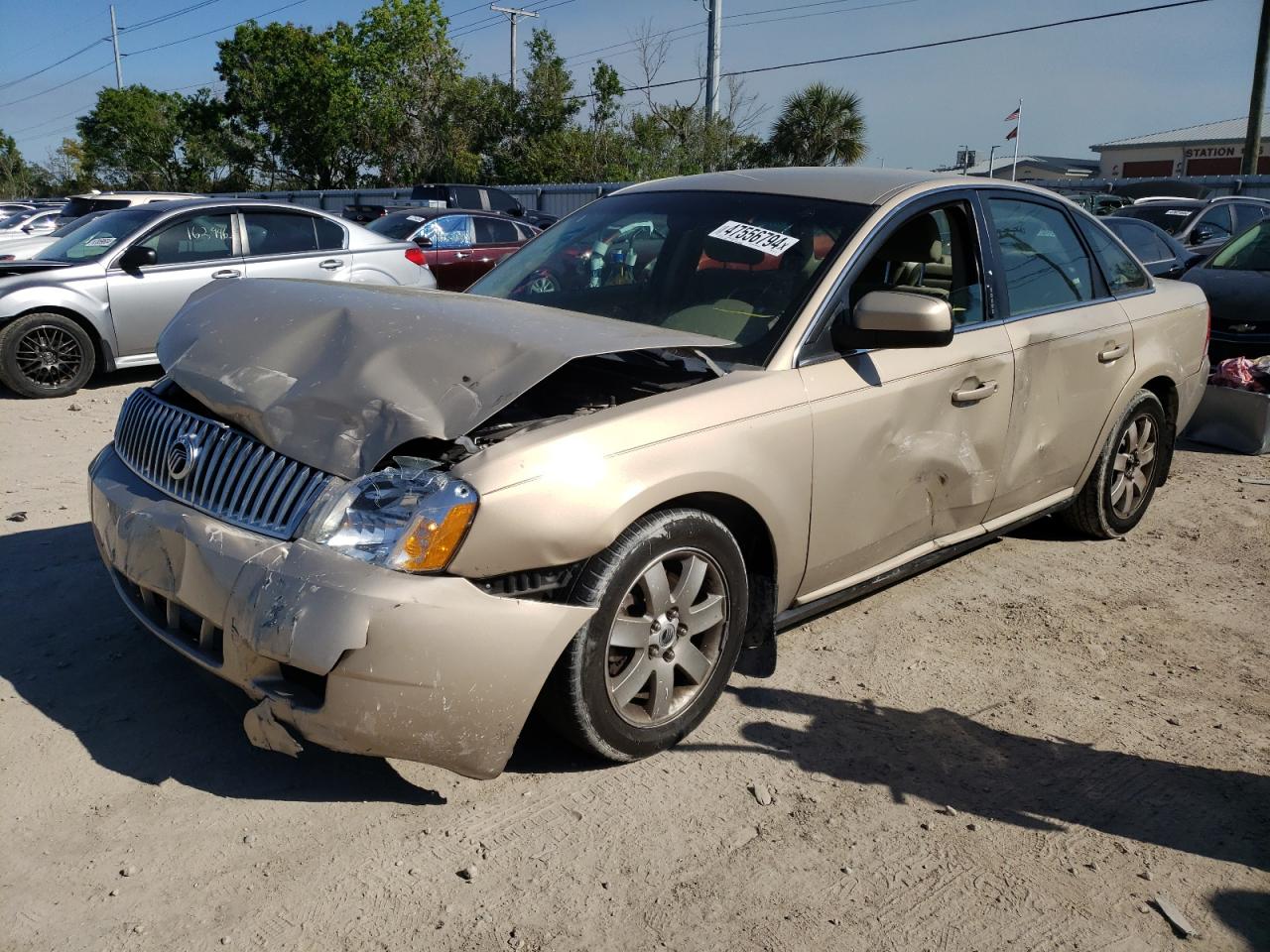 MERCURY MONTEGO 2007 1mehm40197g613323