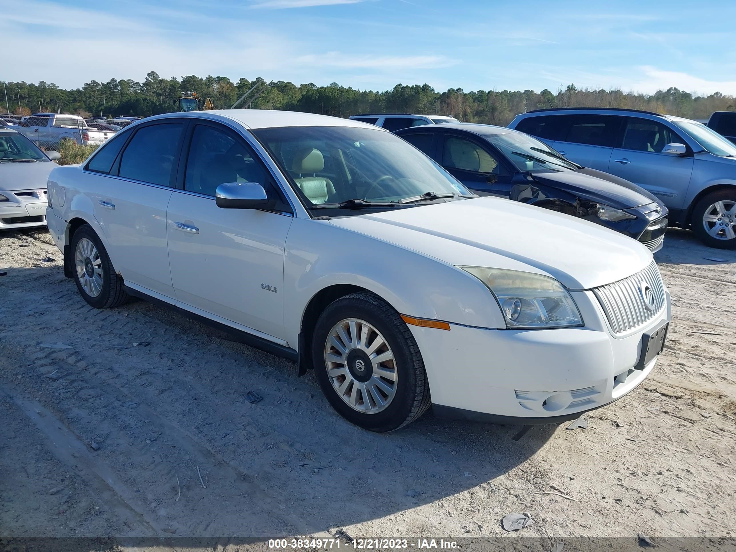 MERCURY SABLE 2008 1mehm40w38g605506