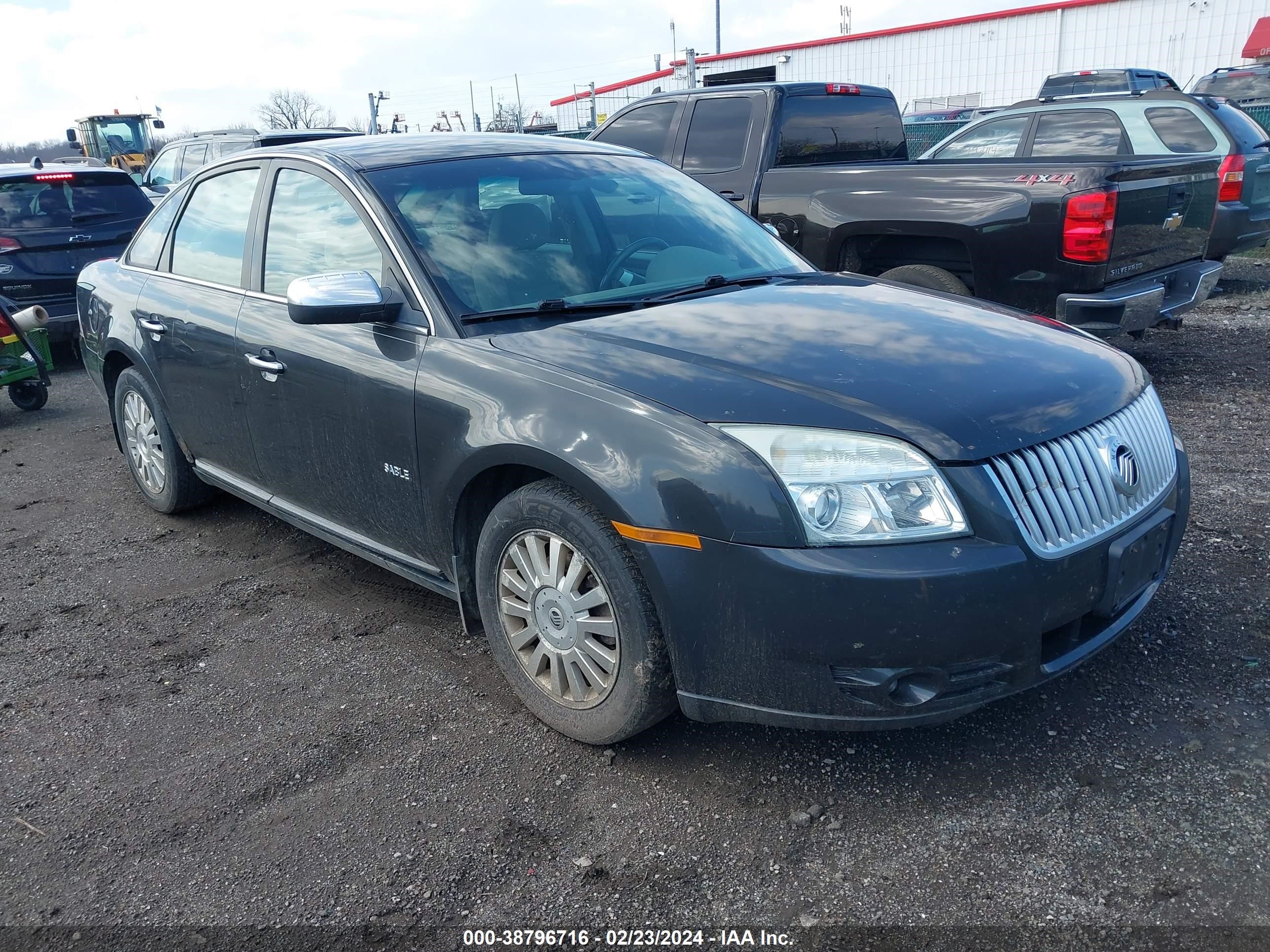 MERCURY SABLE 2008 1mehm40w38g609278