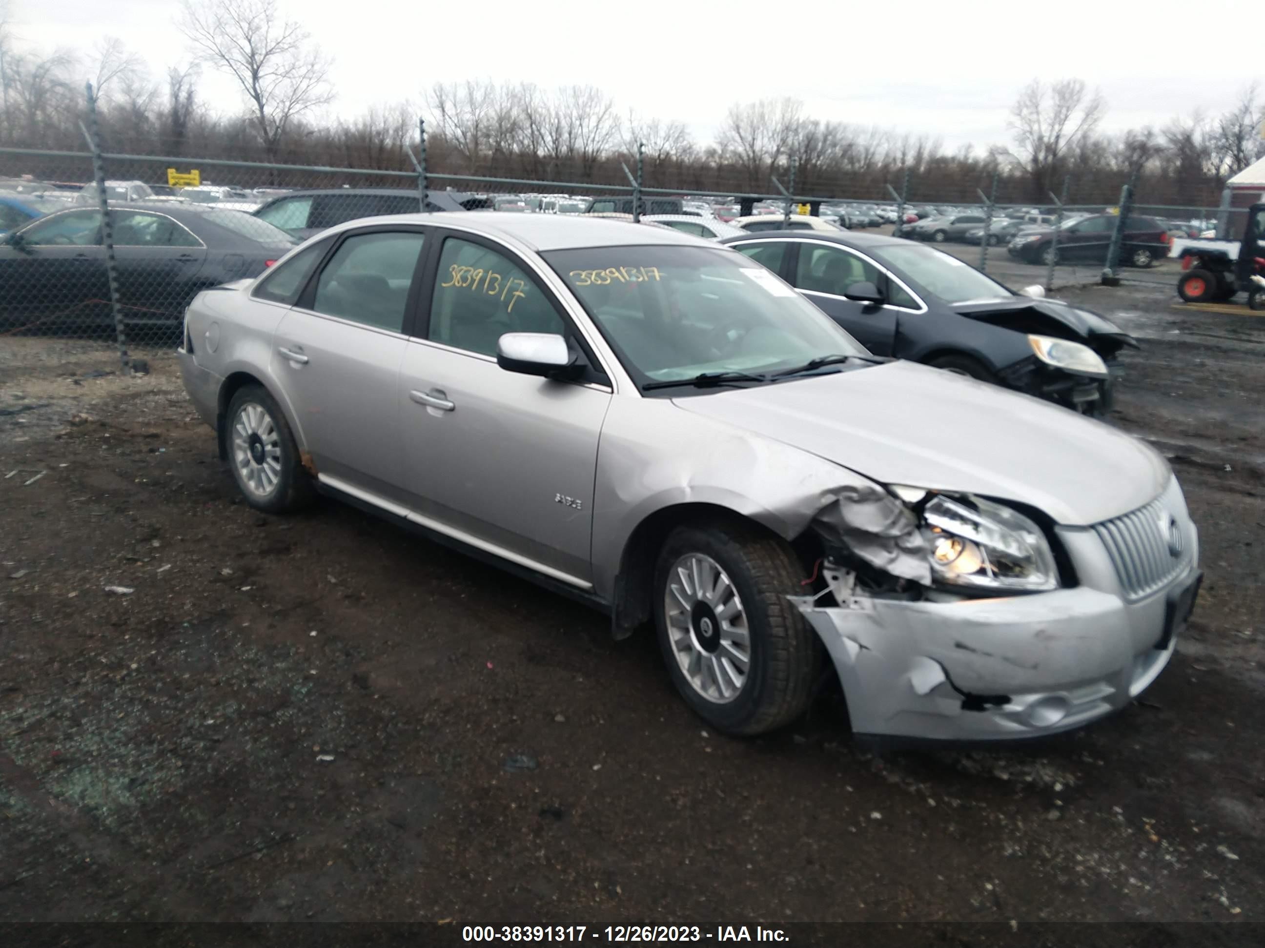 MERCURY SABLE 2008 1mehm40w48g615638