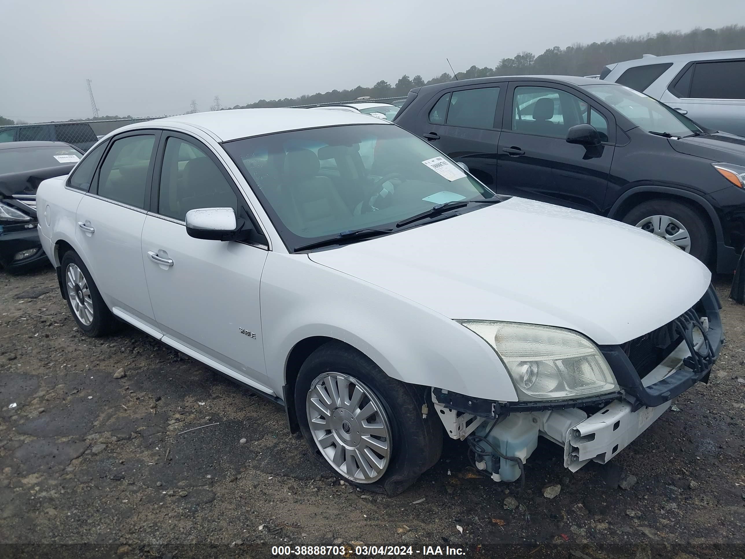 MERCURY SABLE 2008 1mehm40w48g620029