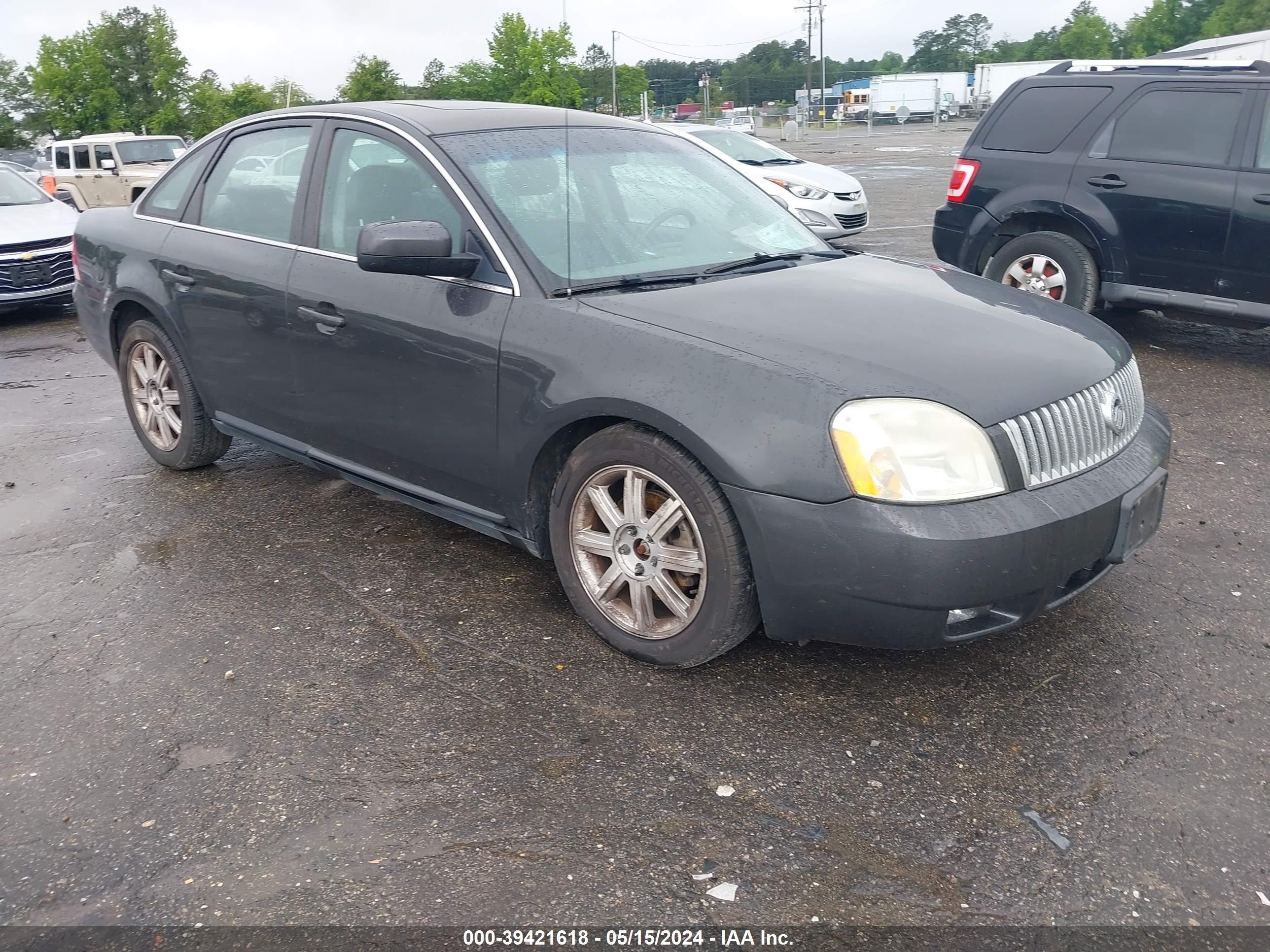 MERCURY MONTEGO 2007 1mehm42107g610646