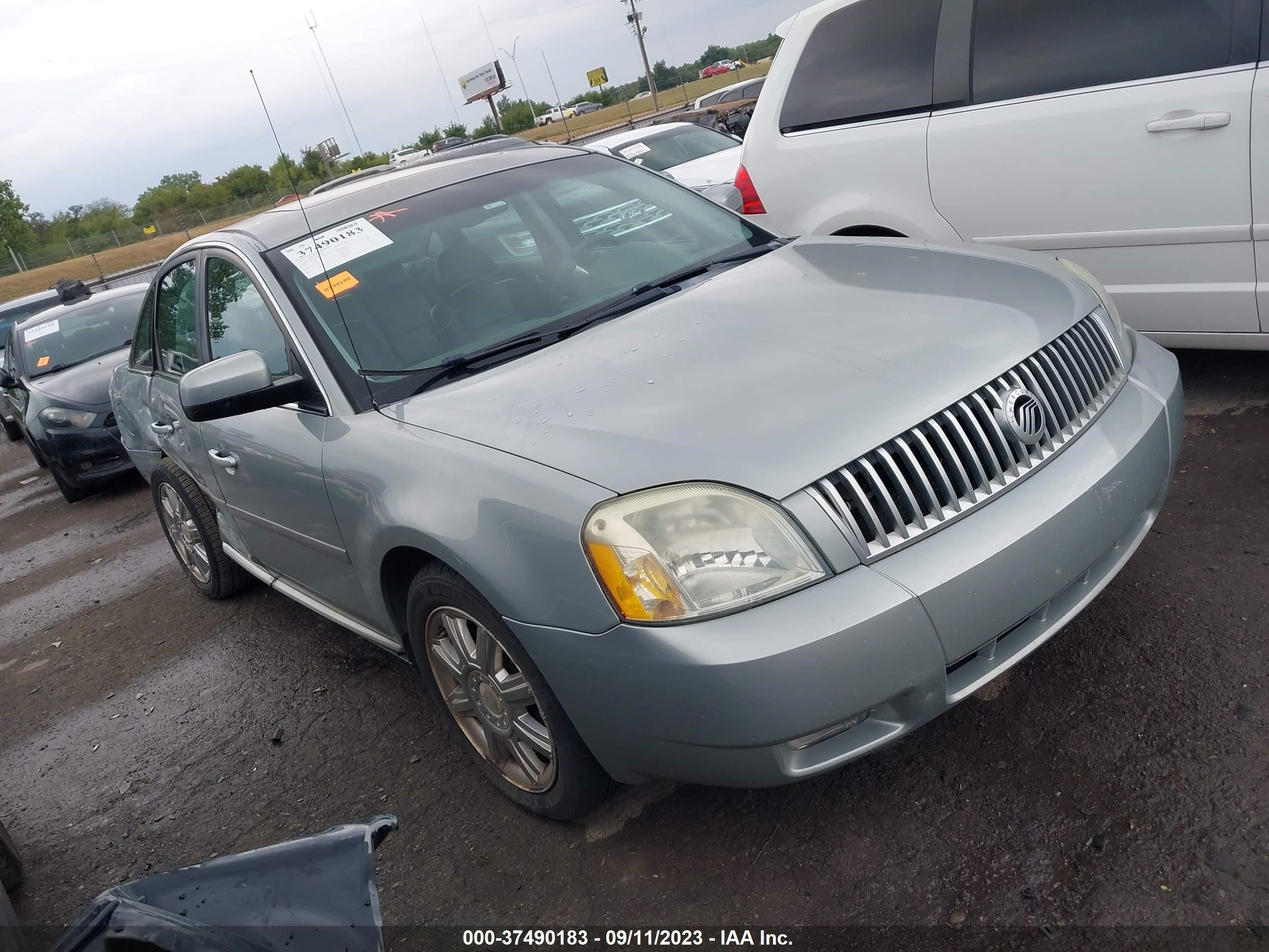 MERCURY MONTEGO 2007 1mehm42127g601088