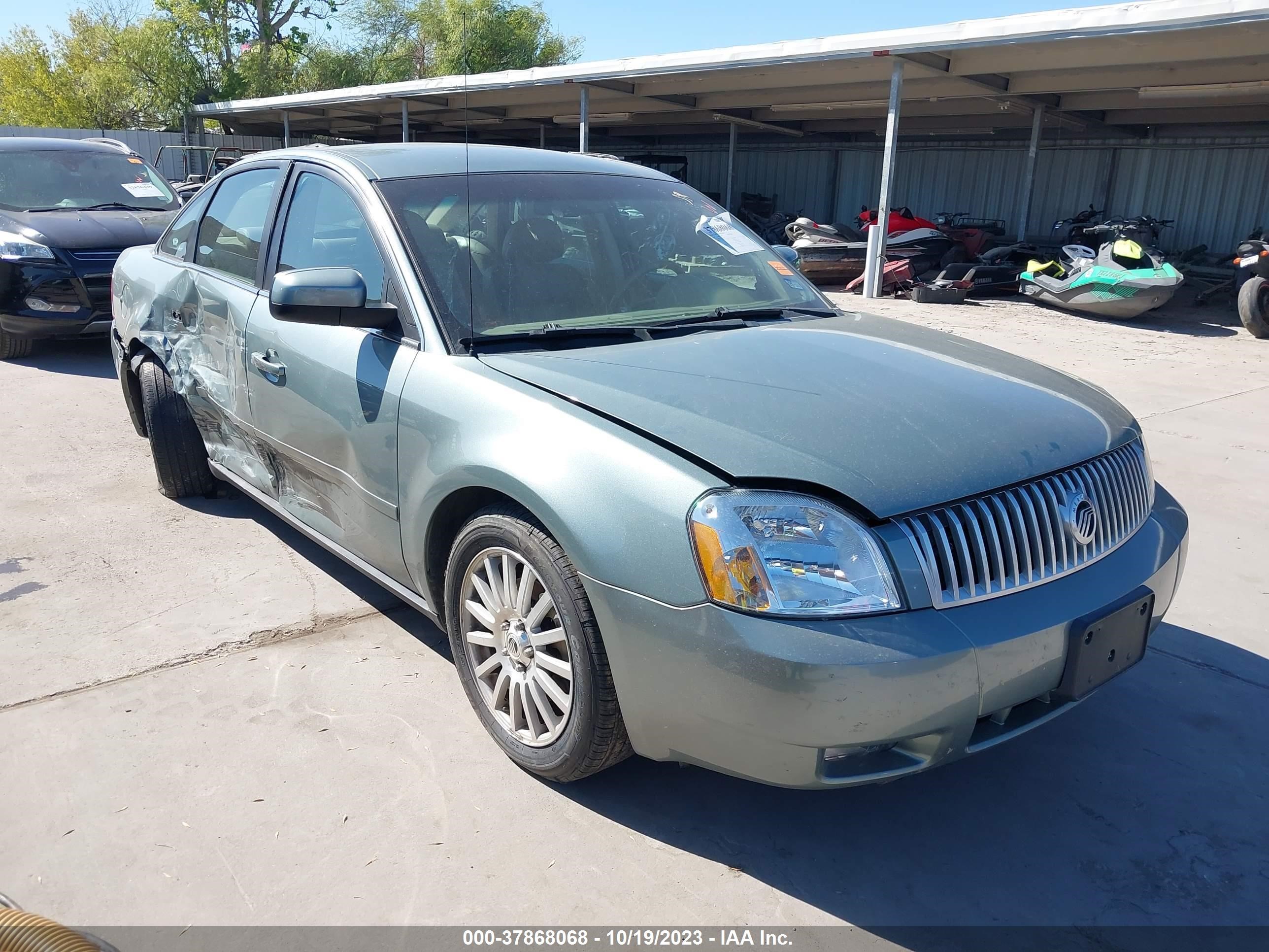 MERCURY MONTEGO 2006 1mehm42146g609398