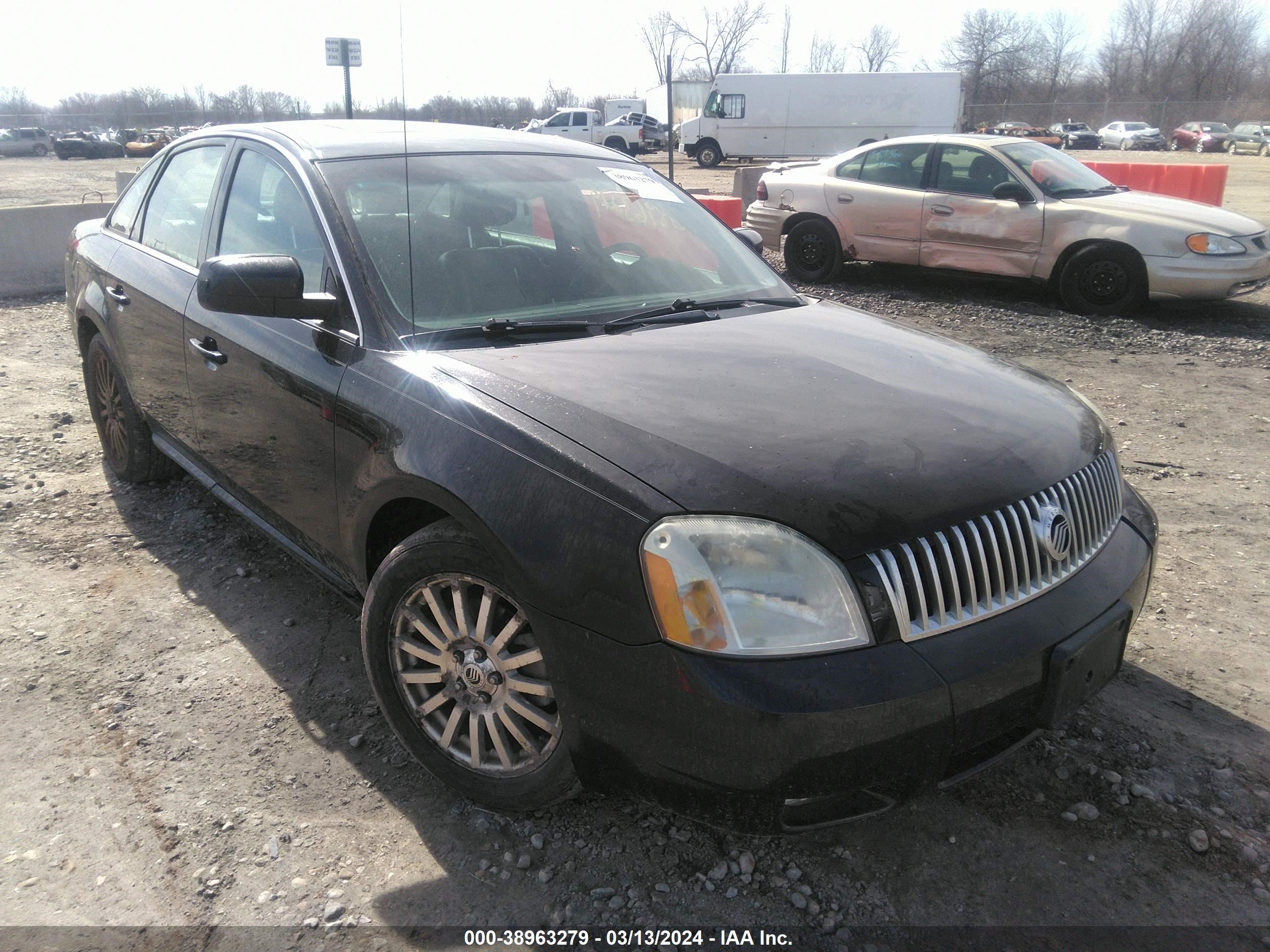 MERCURY MONTEGO 2007 1mehm42177g606934