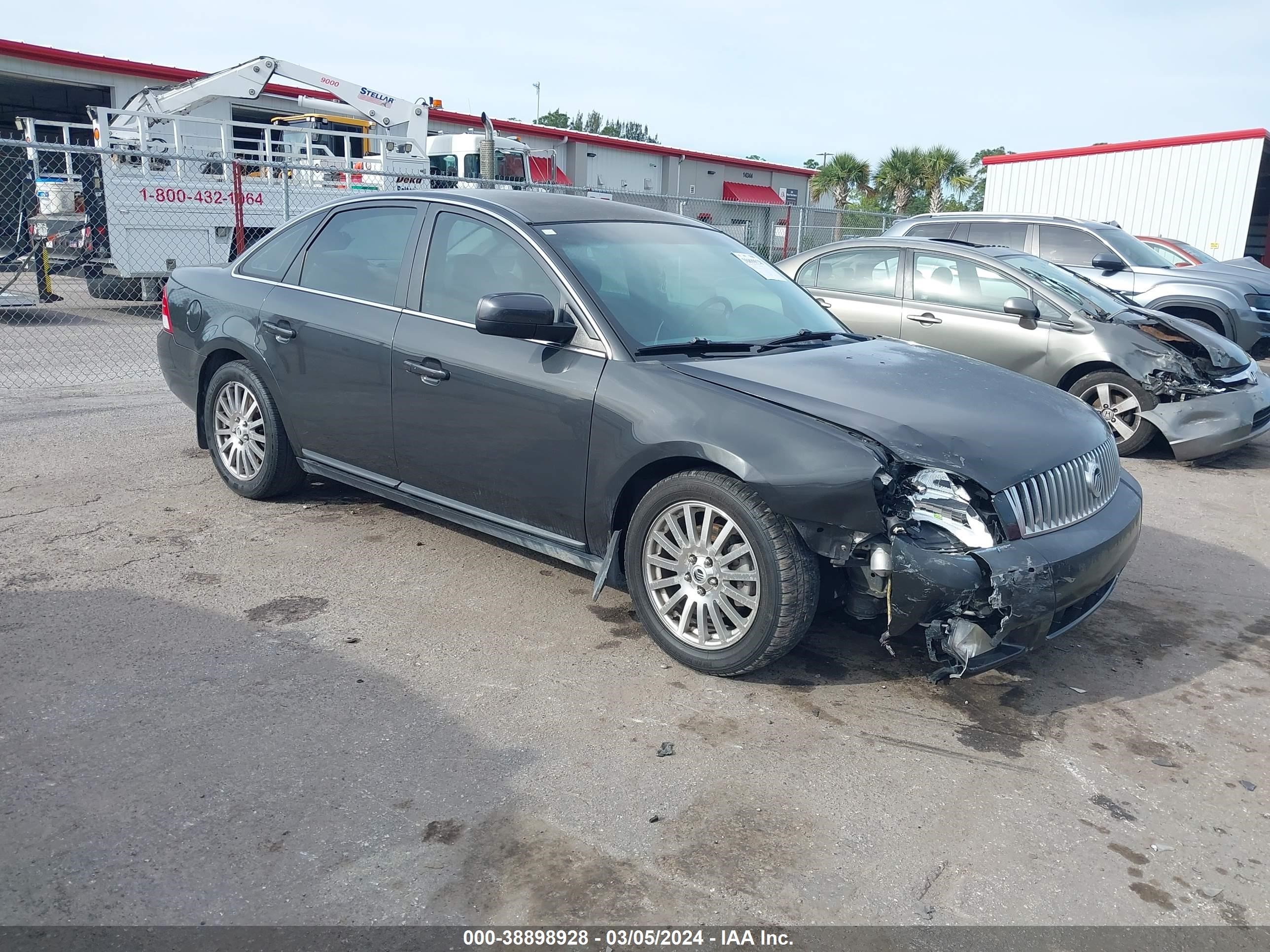 MERCURY MONTEGO 2007 1mehm42187g601242