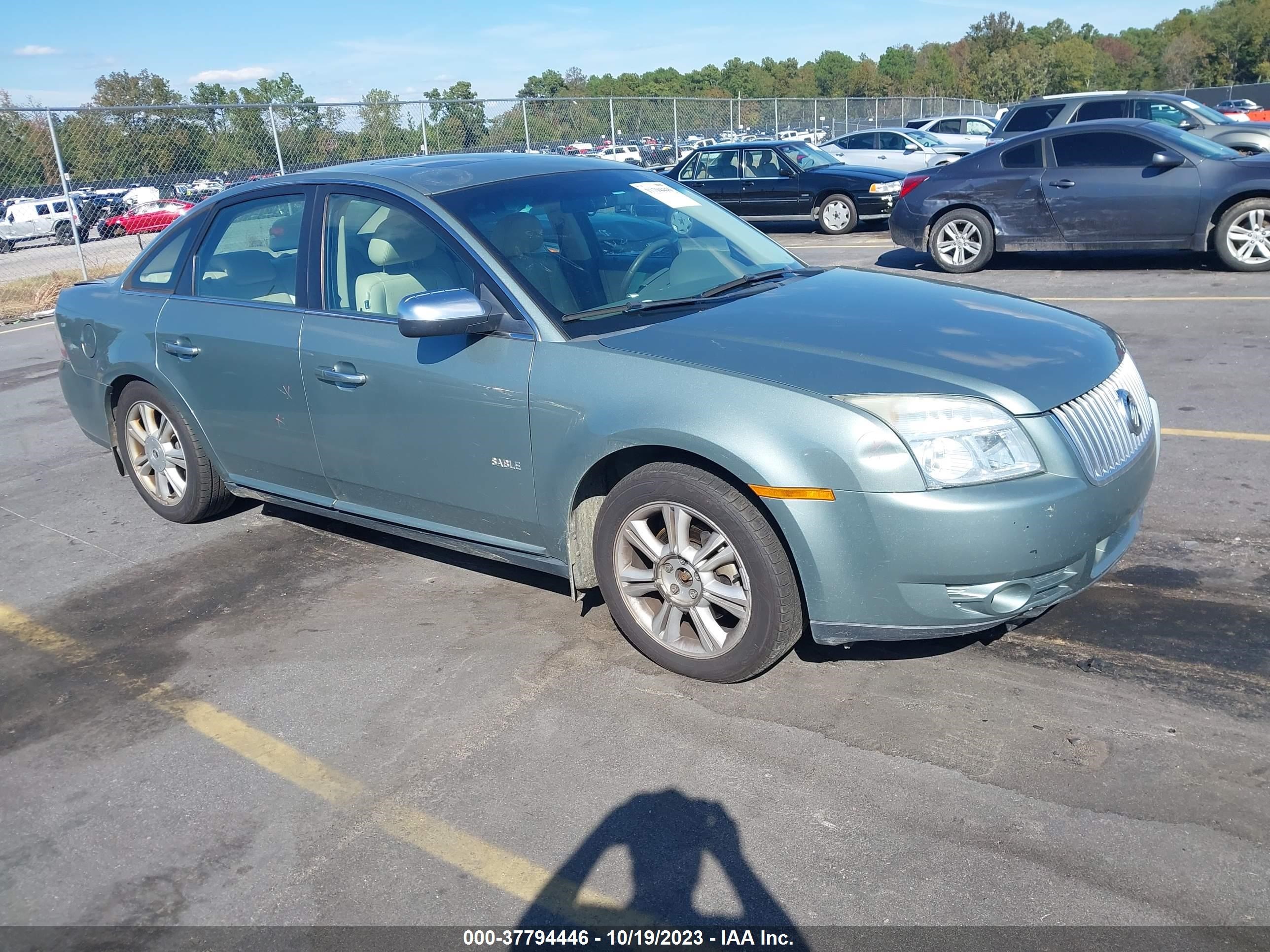 MERCURY SABLE 2008 1mehm42w08g605623