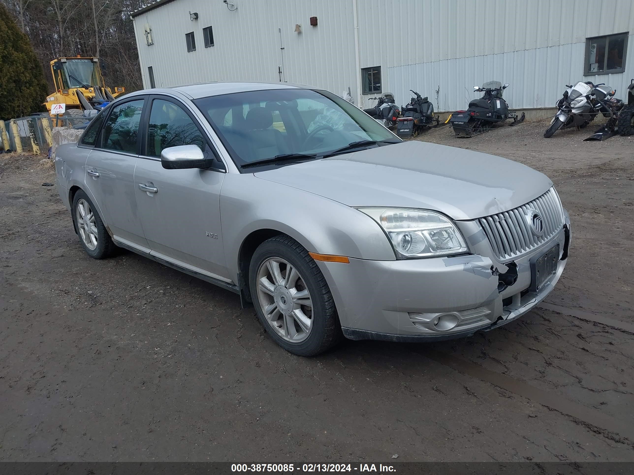 MERCURY SABLE 2008 1mehm42w08g615701