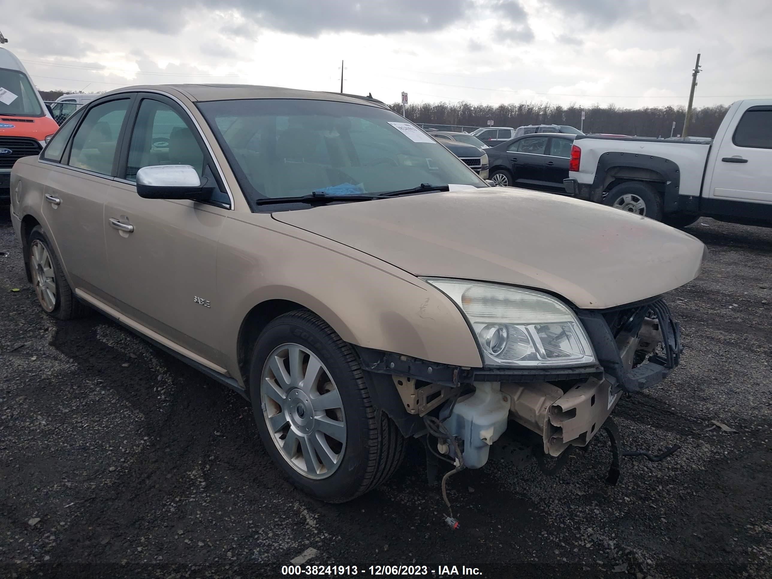 MERCURY SABLE 2008 1mehm42w18g610328