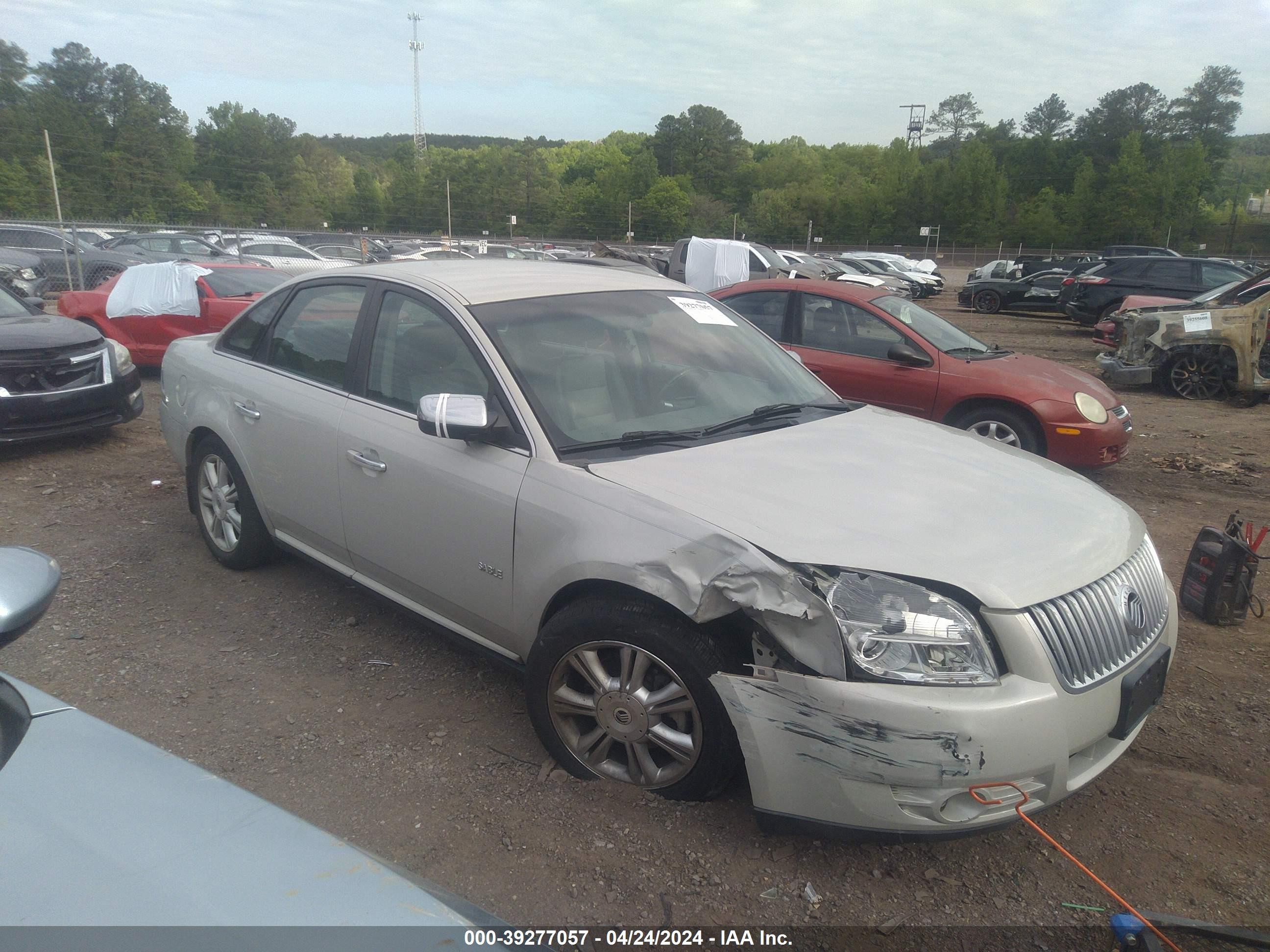 MERCURY SABLE 2008 1mehm42w28g615697