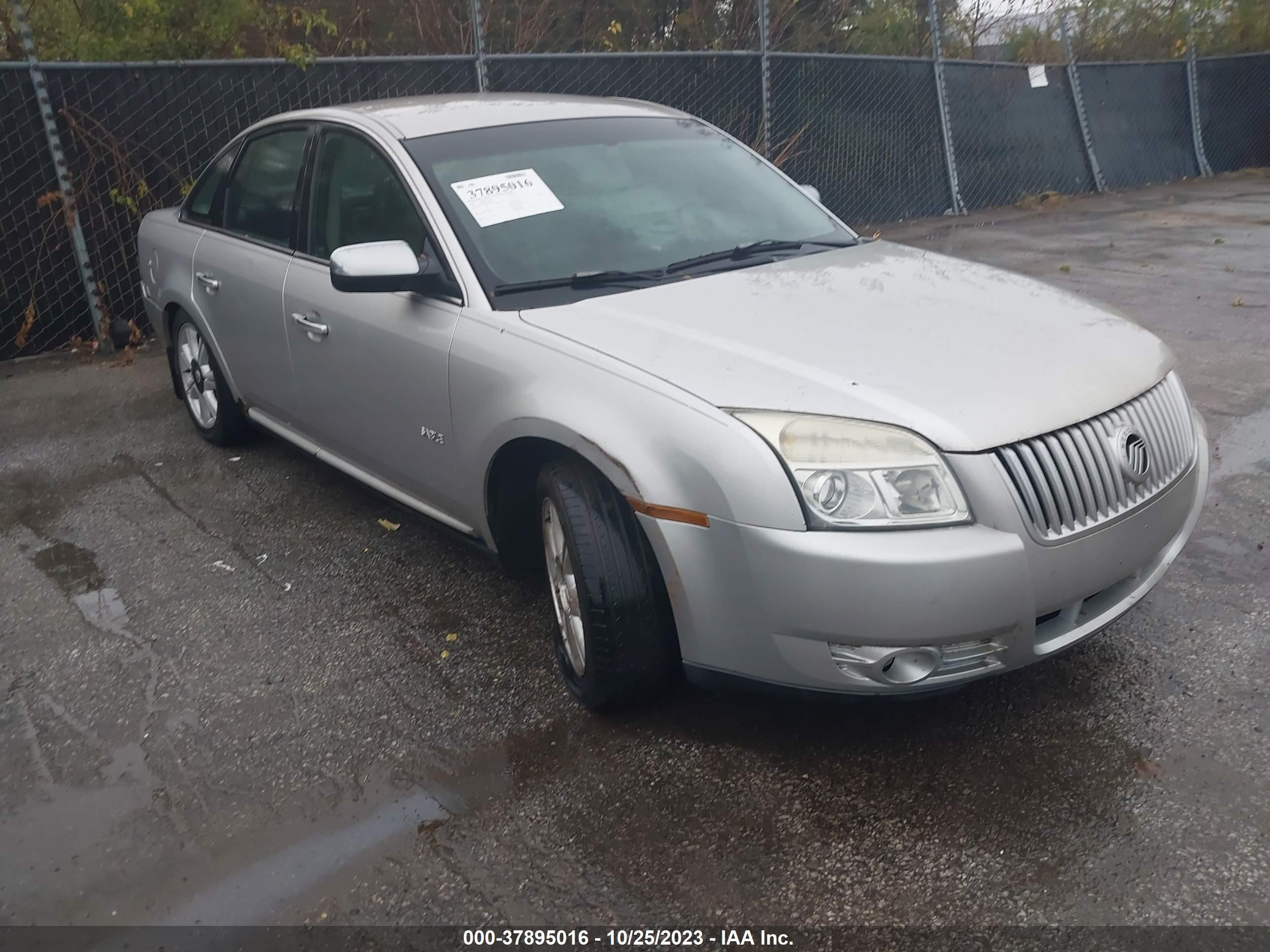 MERCURY SABLE 2008 1mehm42w38g615465