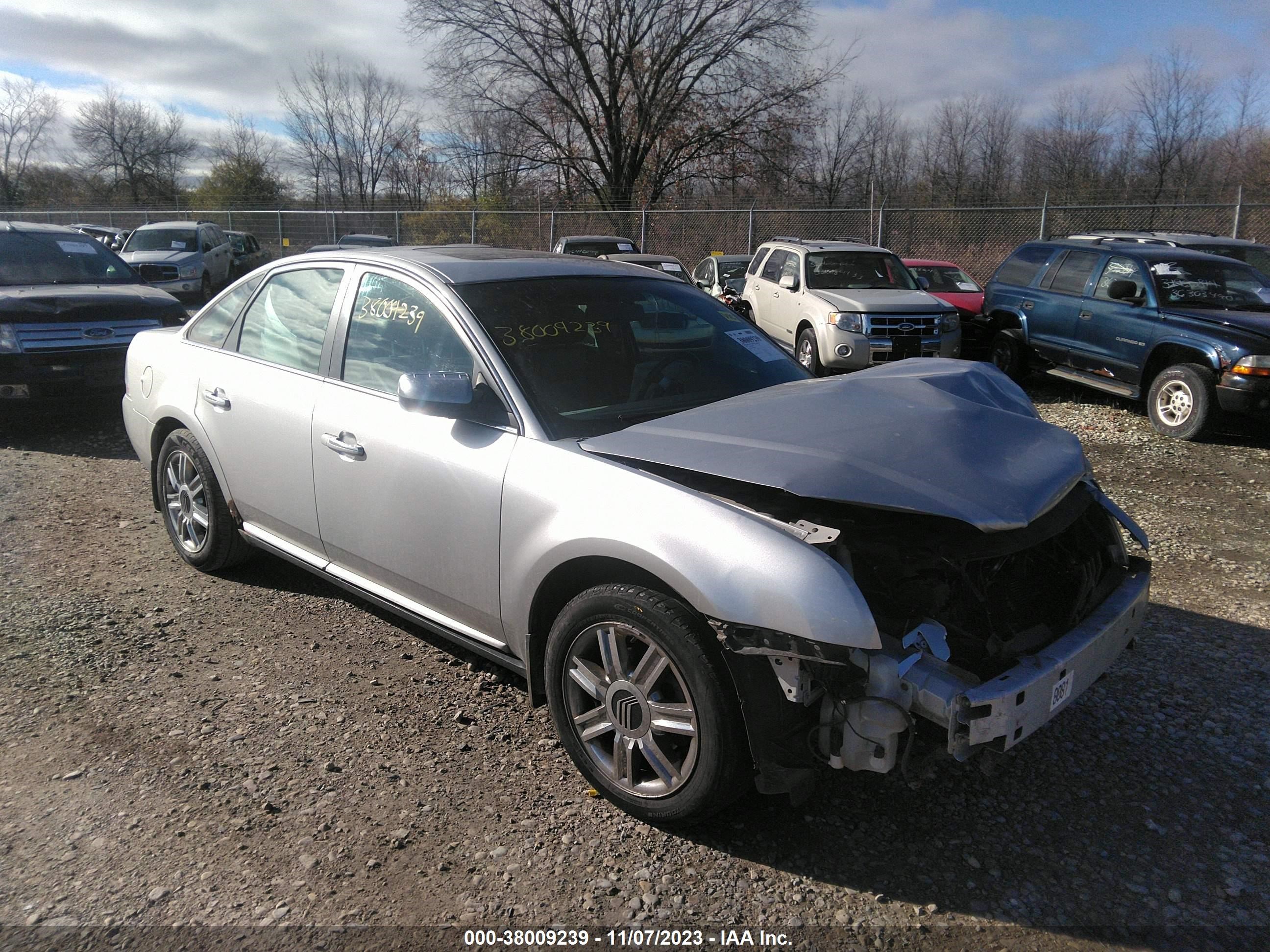 MERCURY SABLE 2009 1mehm42w59g629272