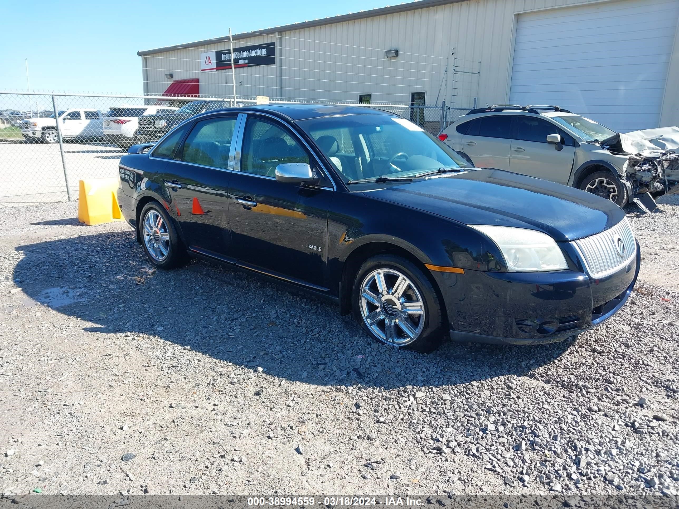 MERCURY SABLE 2008 1mehm42w88g600928