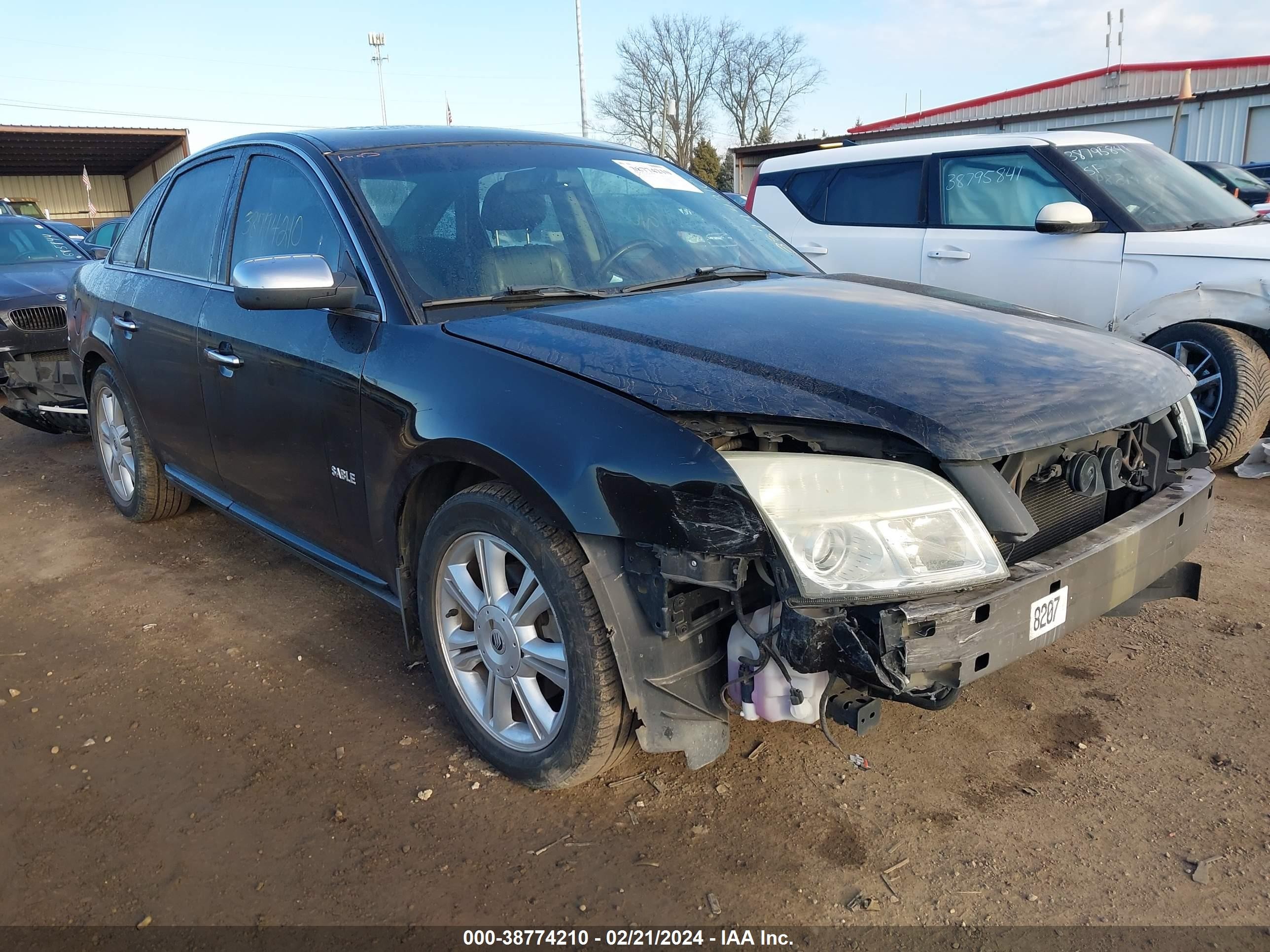 MERCURY SABLE 2008 1mehm42w88g621908