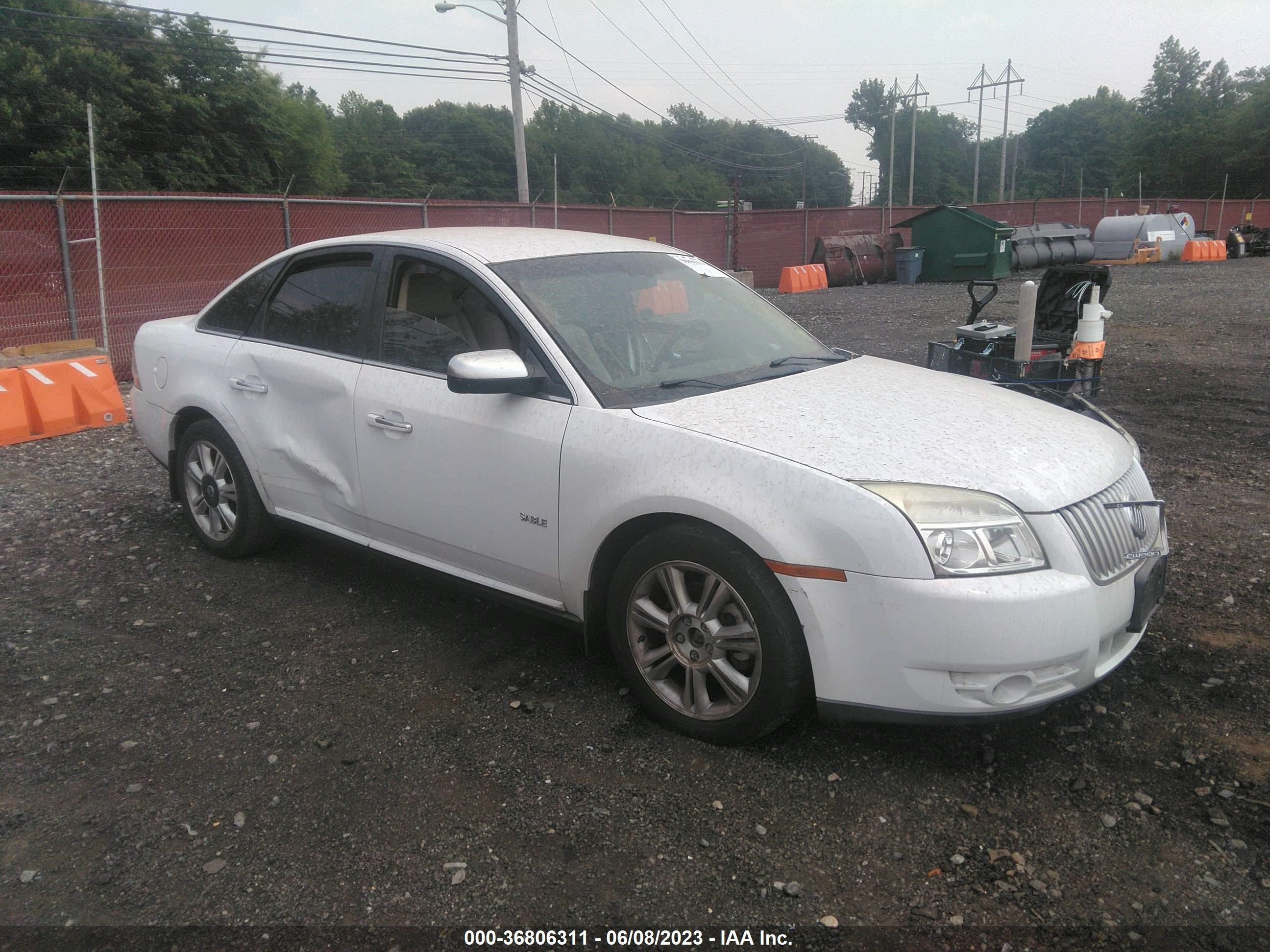 MERCURY SABLE 2008 1mehm42w88g625702