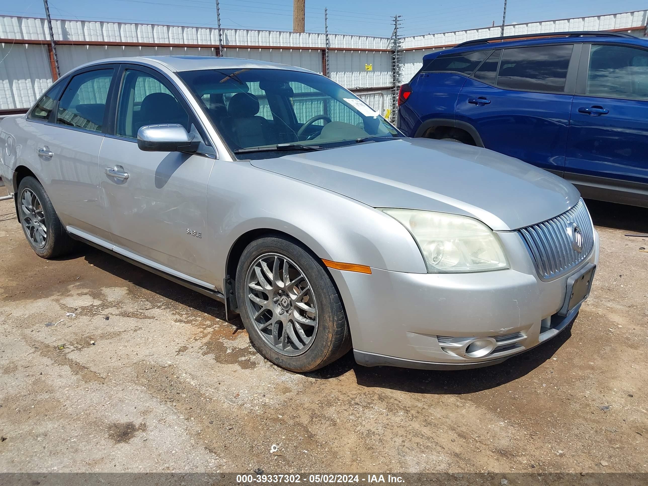 MERCURY SABLE 2008 1mehm42w98g622159