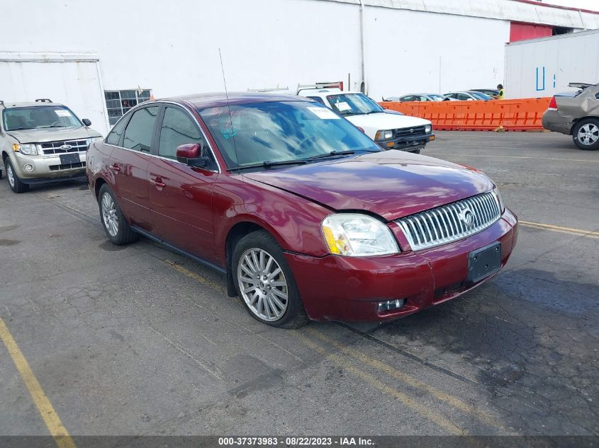 MERCURY MONTEGO 2005 1mehm43185g625570