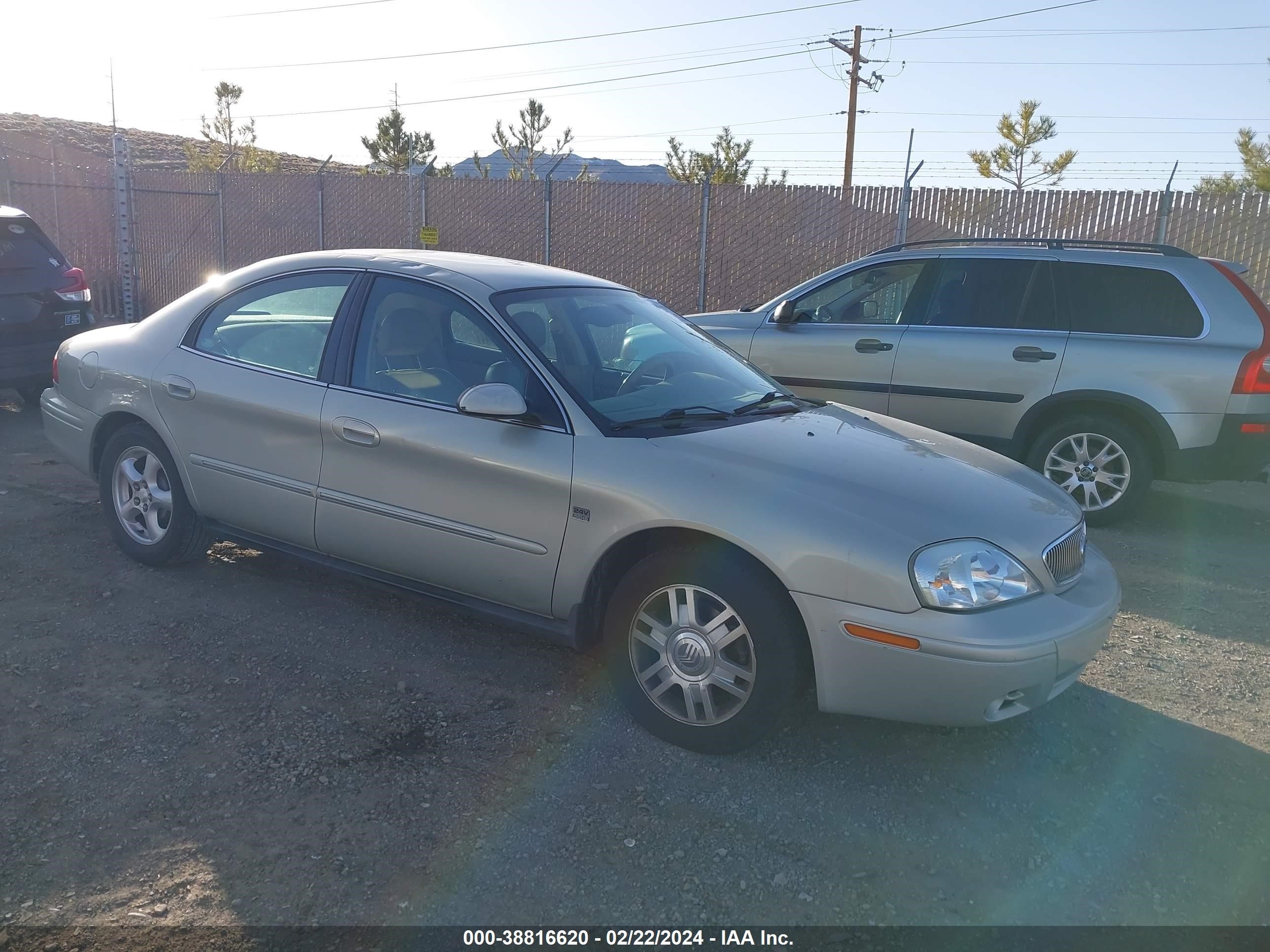 MERCURY SABLE 2004 1mehm55s24a624122