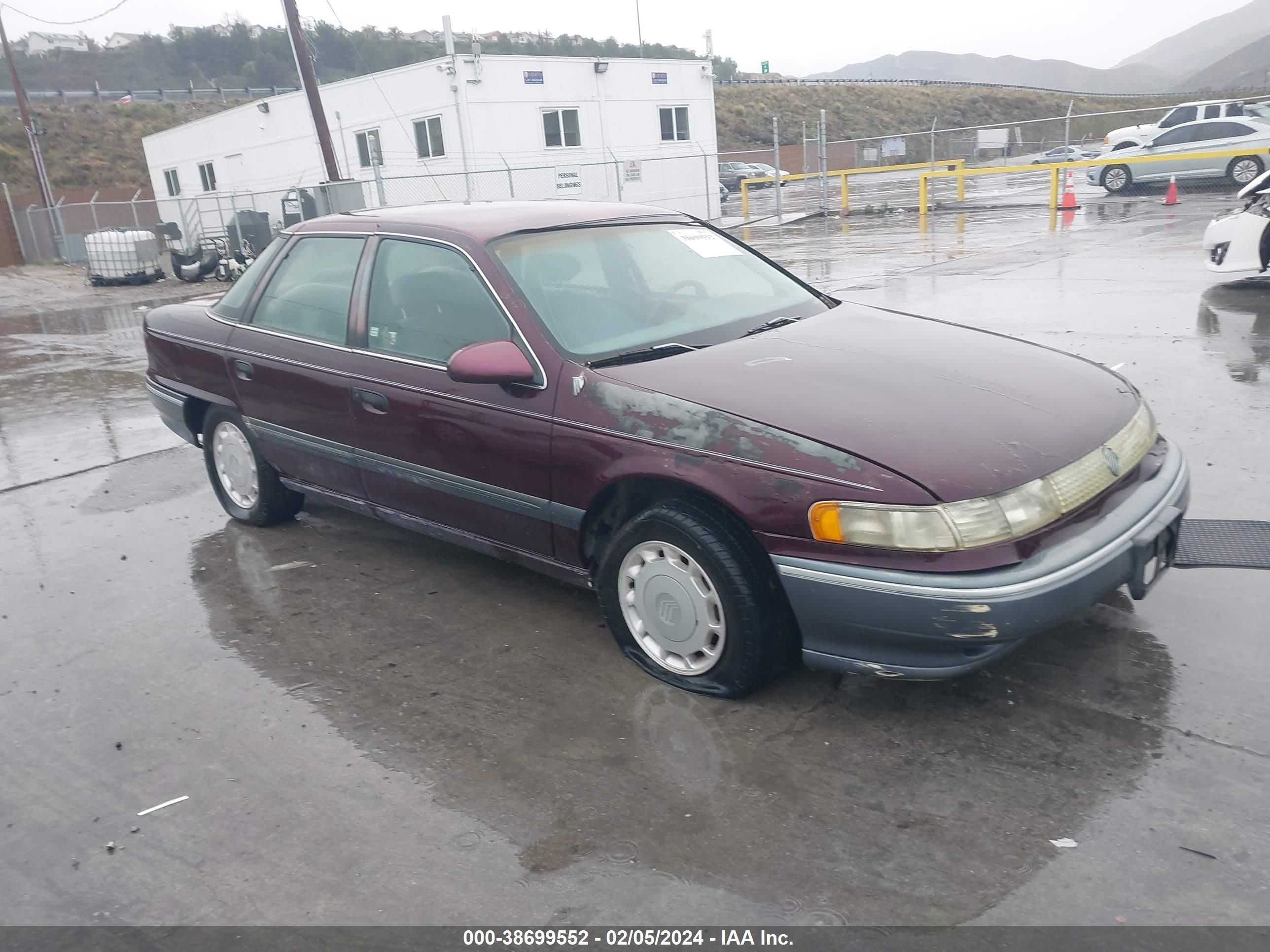 MERCURY SABLE 1992 1melm5040ng633497