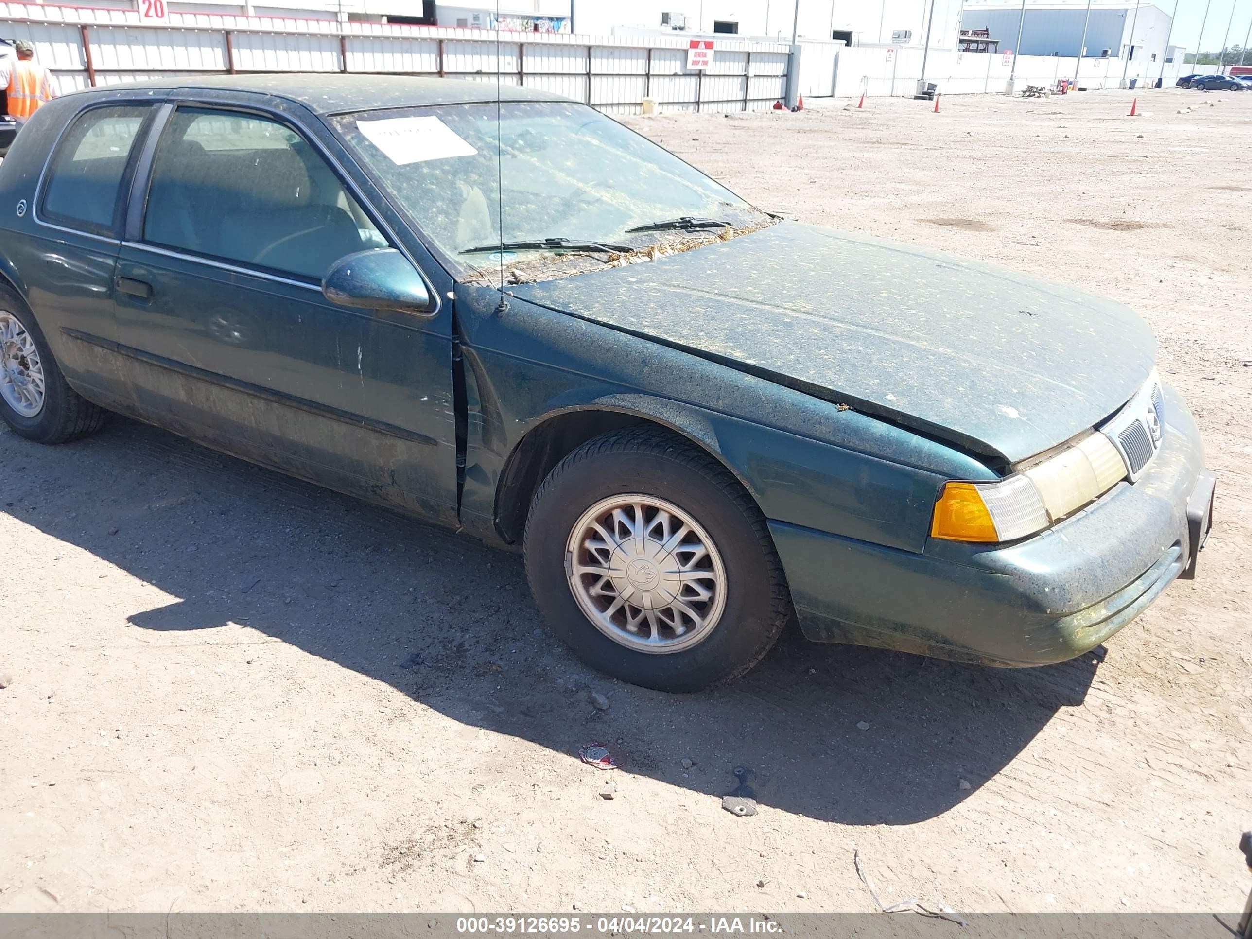 MERCURY COUGAR 1995 1melm6244sh641370