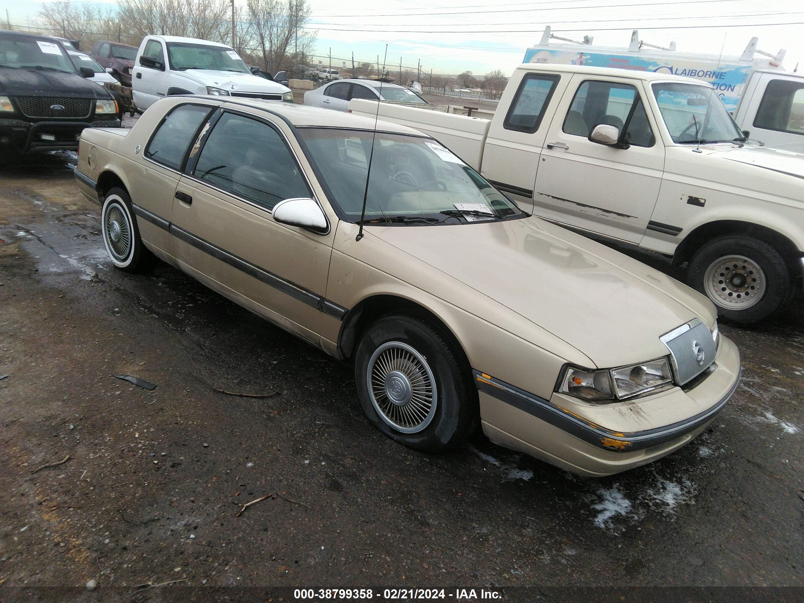 MERCURY COUGAR 1990 1mepm6043lh600878