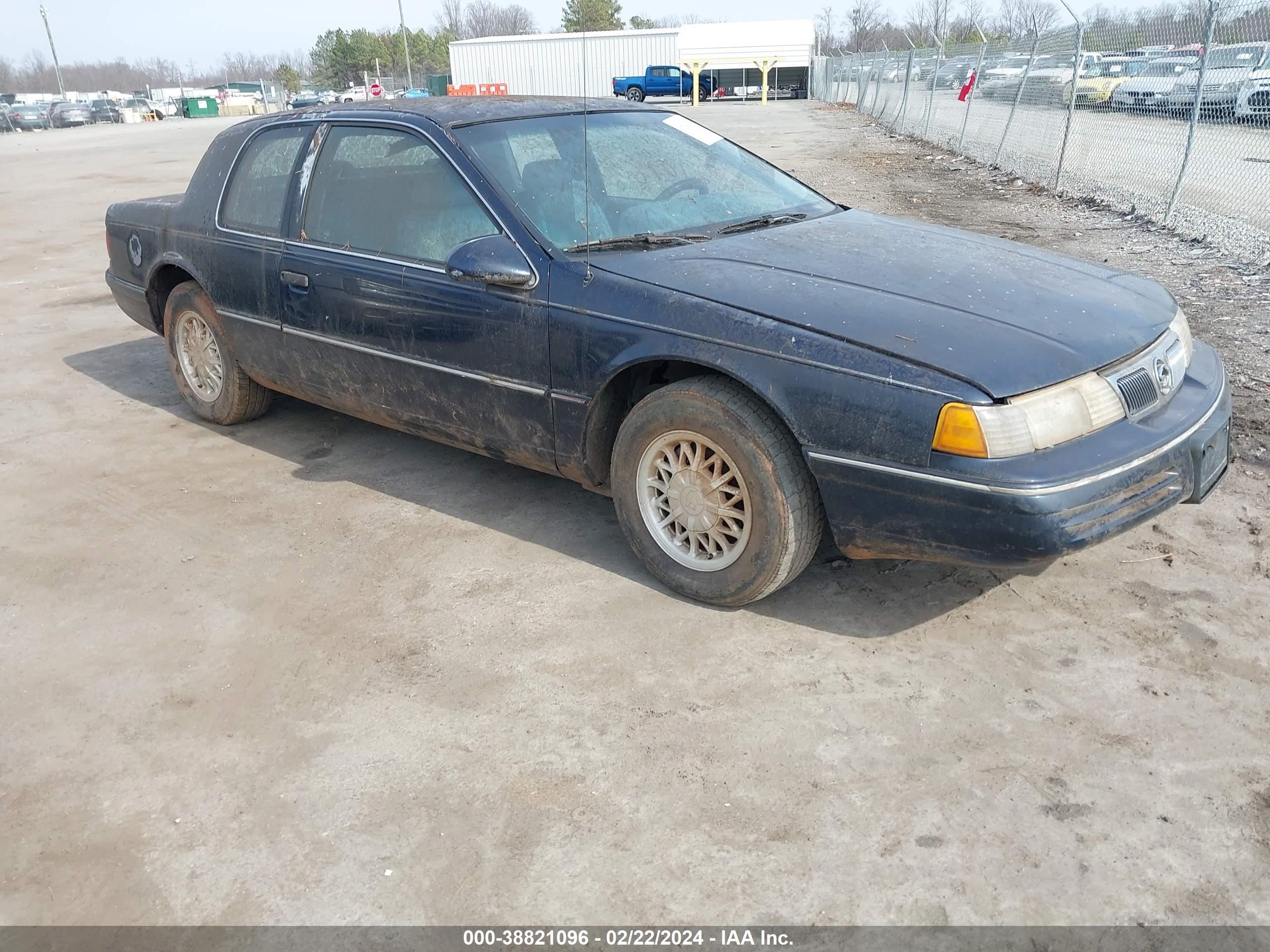 MERCURY COUGAR 1993 1mepm624xph672972