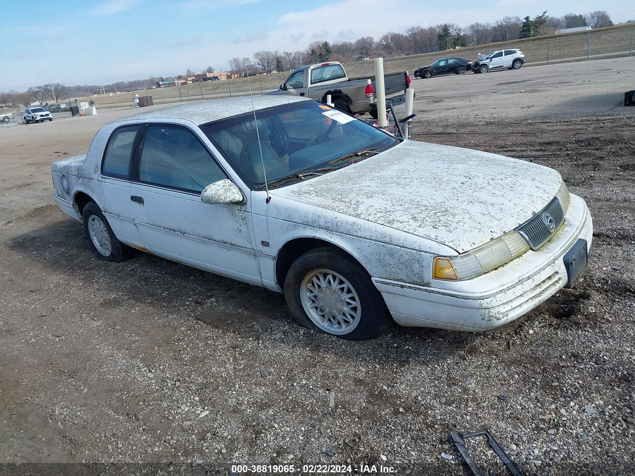 MERCURY COUGAR 1993 1mepm62t3ph622129