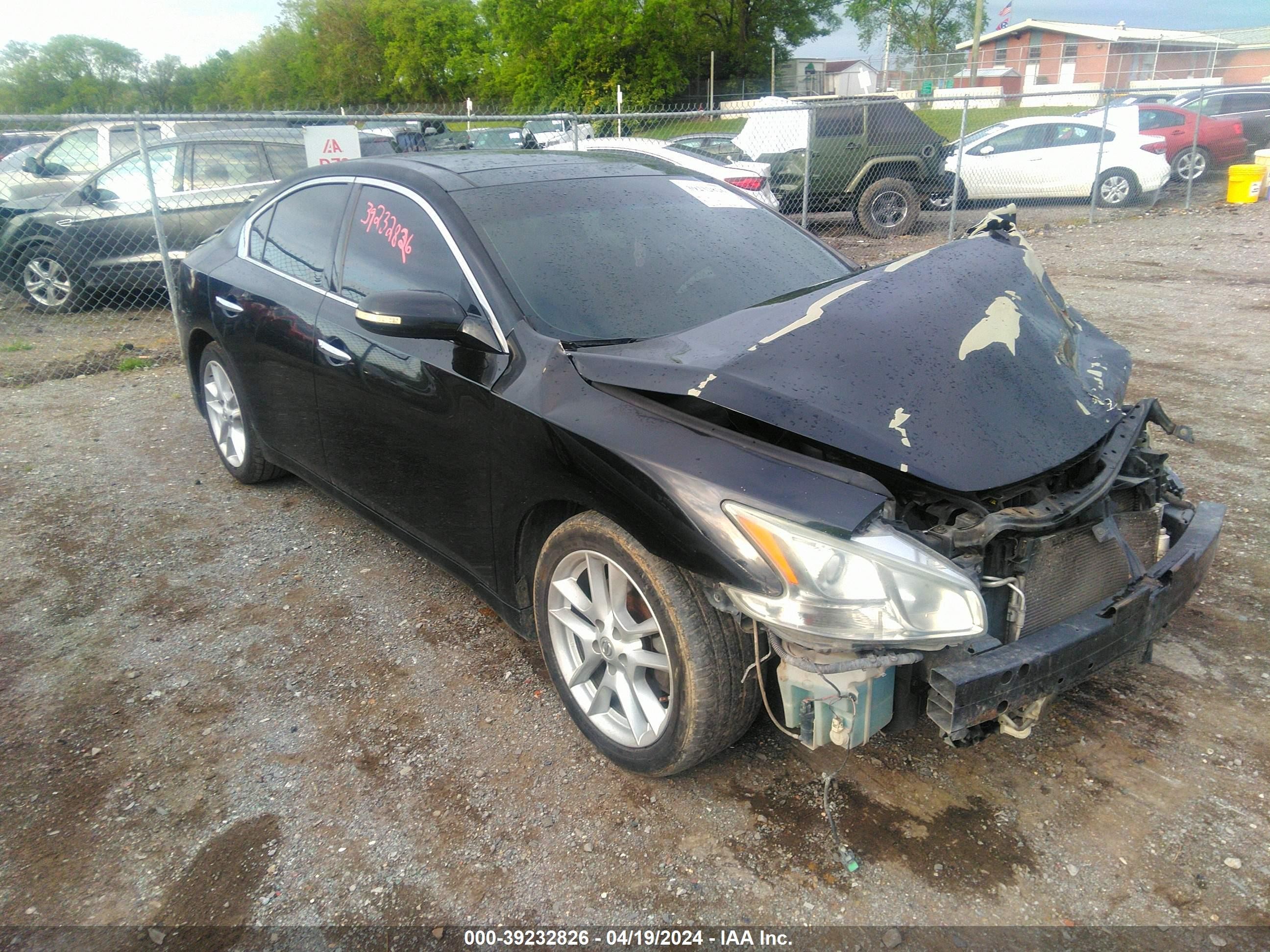 NISSAN MAXIMA 2009 1n4aa51e49c833665