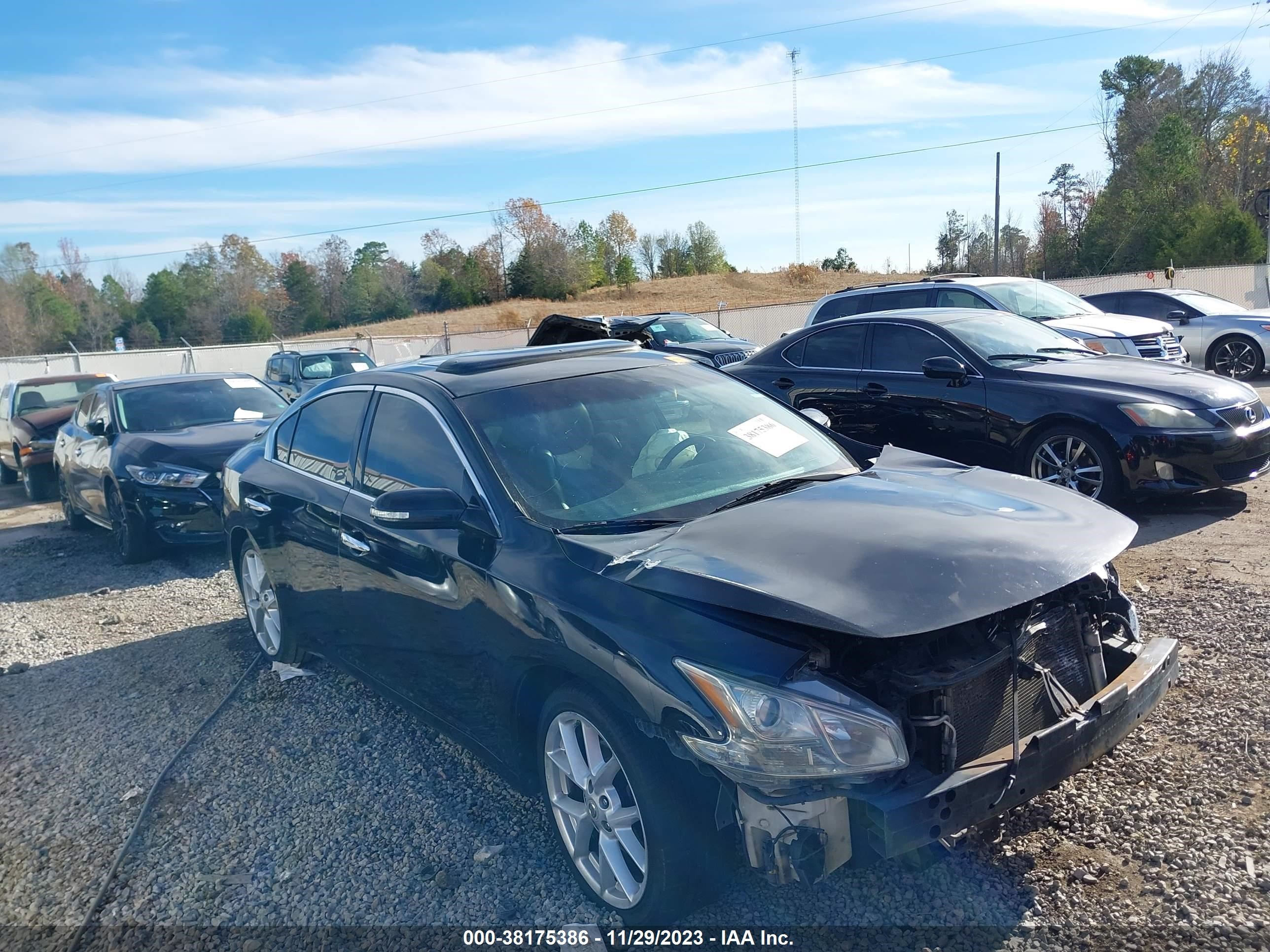 NISSAN MAXIMA 2009 1n4aa51e59c805308