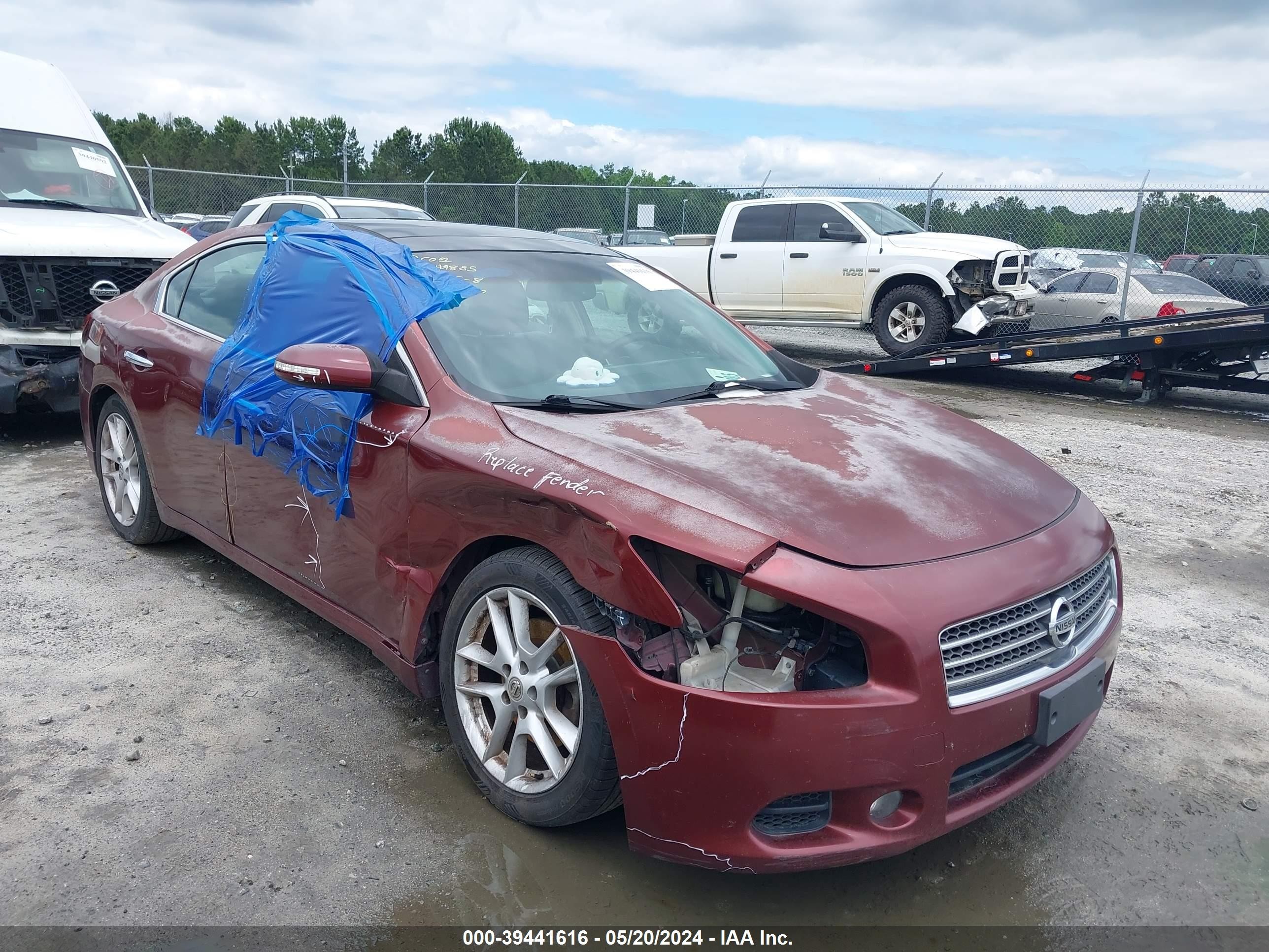 NISSAN MAXIMA 2009 1n4aa51e69c833800